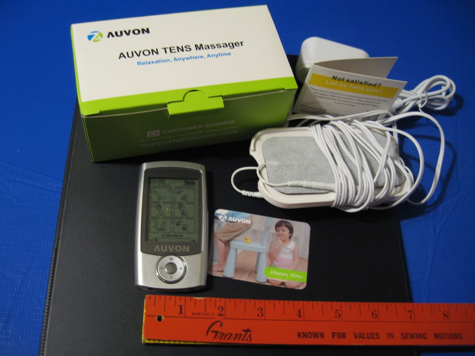 AUVON 24 Modes TENS Unit Muscle Stimulator for Pain Relief, Premium Pads customer photo 2