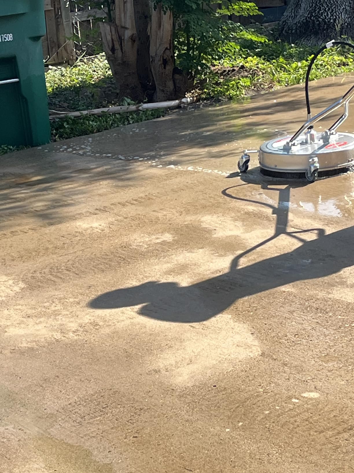 WOJET 20'' Commercial Pressure Washer Surface Cleaner with Wheels 4500PSI customer photo 1