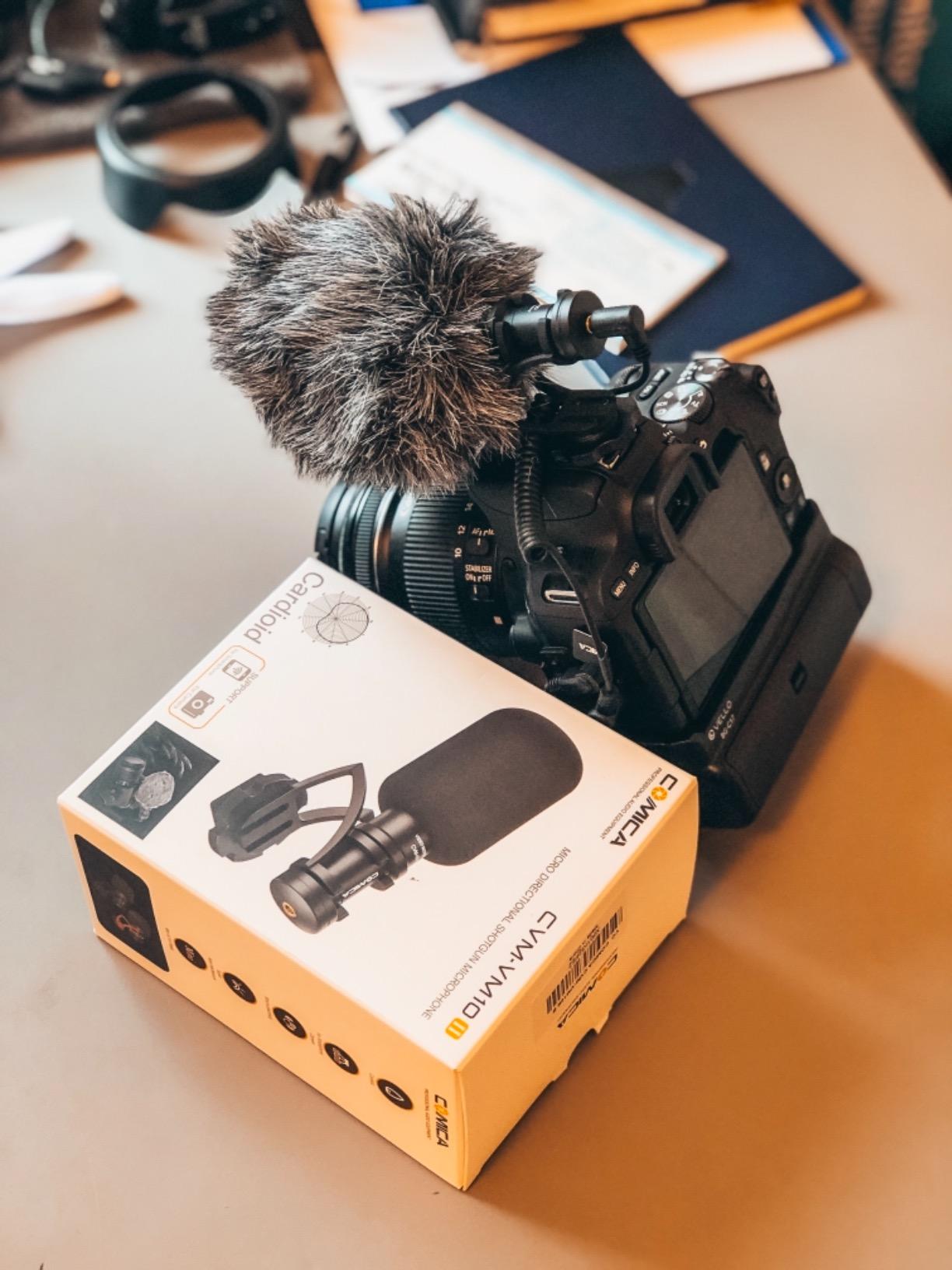 COMICA CVM-VM10II Cardioid Shotgun Camera Microphone customer photo 1