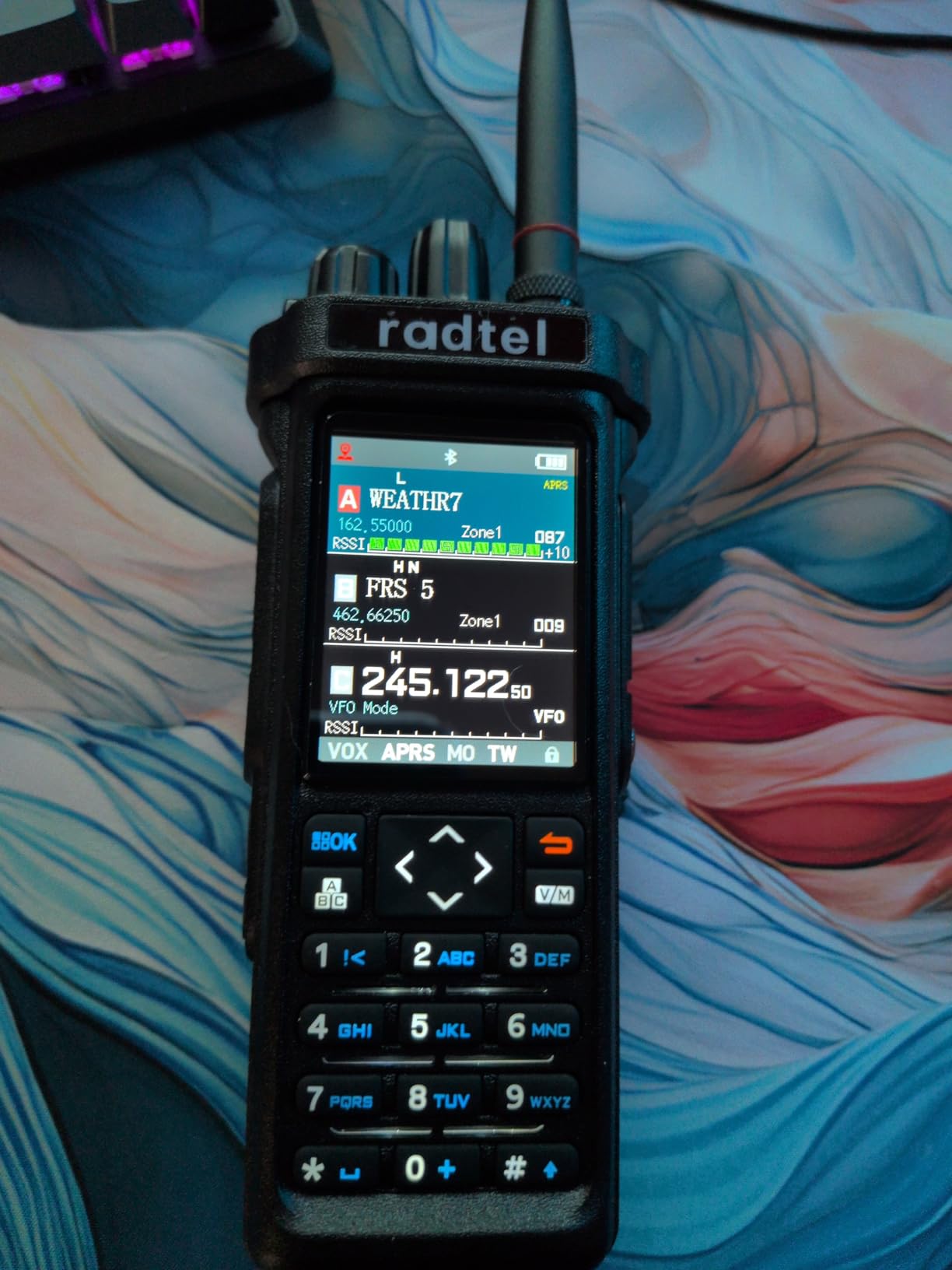 Baofeng UV-5R Ham Radio Handheld, Dual Band Two Way Radio (Black) | 144-148MHz 420-450Mhz Walkie Talkie, 1800mAh Li-ion Battery, Portable for Outdoor Hiking Camping Emergency Backup customer photo 1
