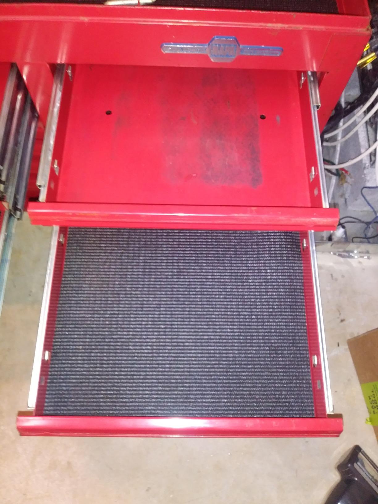 B&C Home Goods Anti-Slip Toolbox Liner - Adjustable, Protects Tools, 16