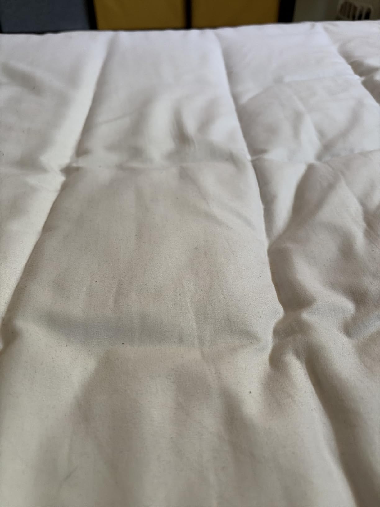 Queen Mattress Pad Cover Cooling Mattress Topper Pillow Top with Down Alternative Fill (8-21” Fitted Deep Pocket Queen Size) White customer photo 2