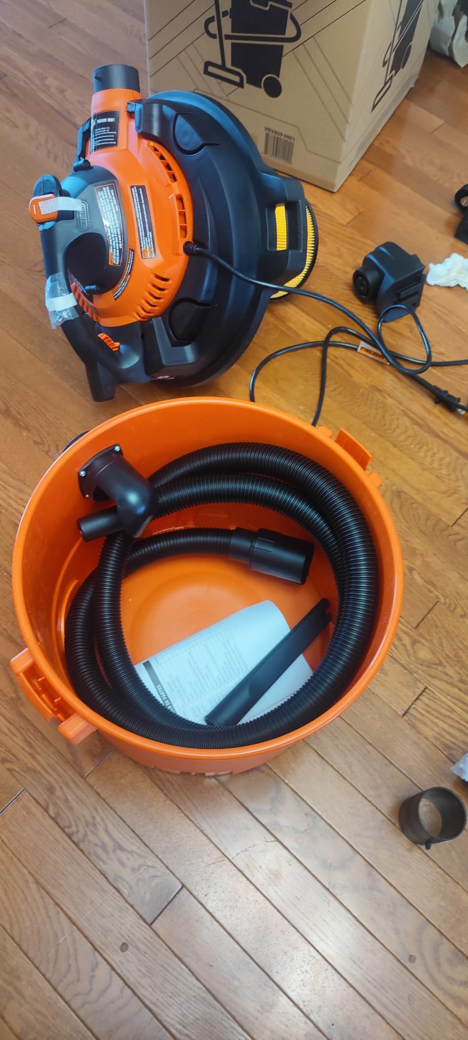 Armor All VBV809 0901 8Gal 4.5 Peak HP Wet/Dry Vac w. Detachable Blower customer photo 2