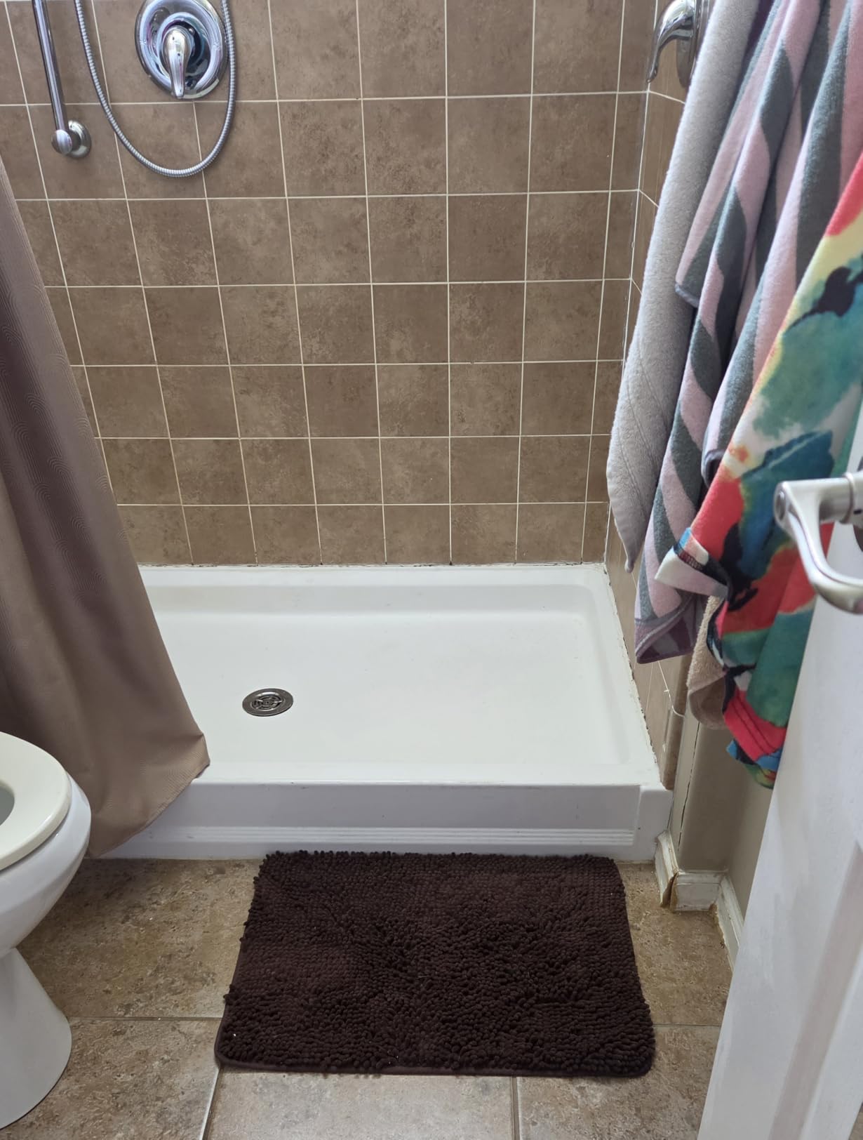 GORILLA GRIP Bath Rug Mat for Bathroom, Thick Chenille 30x20 Ivory Cream, Soft Absorbent Quick Dry Microfiber Mats, Rubber Backing, Machine Washable customer photo 1