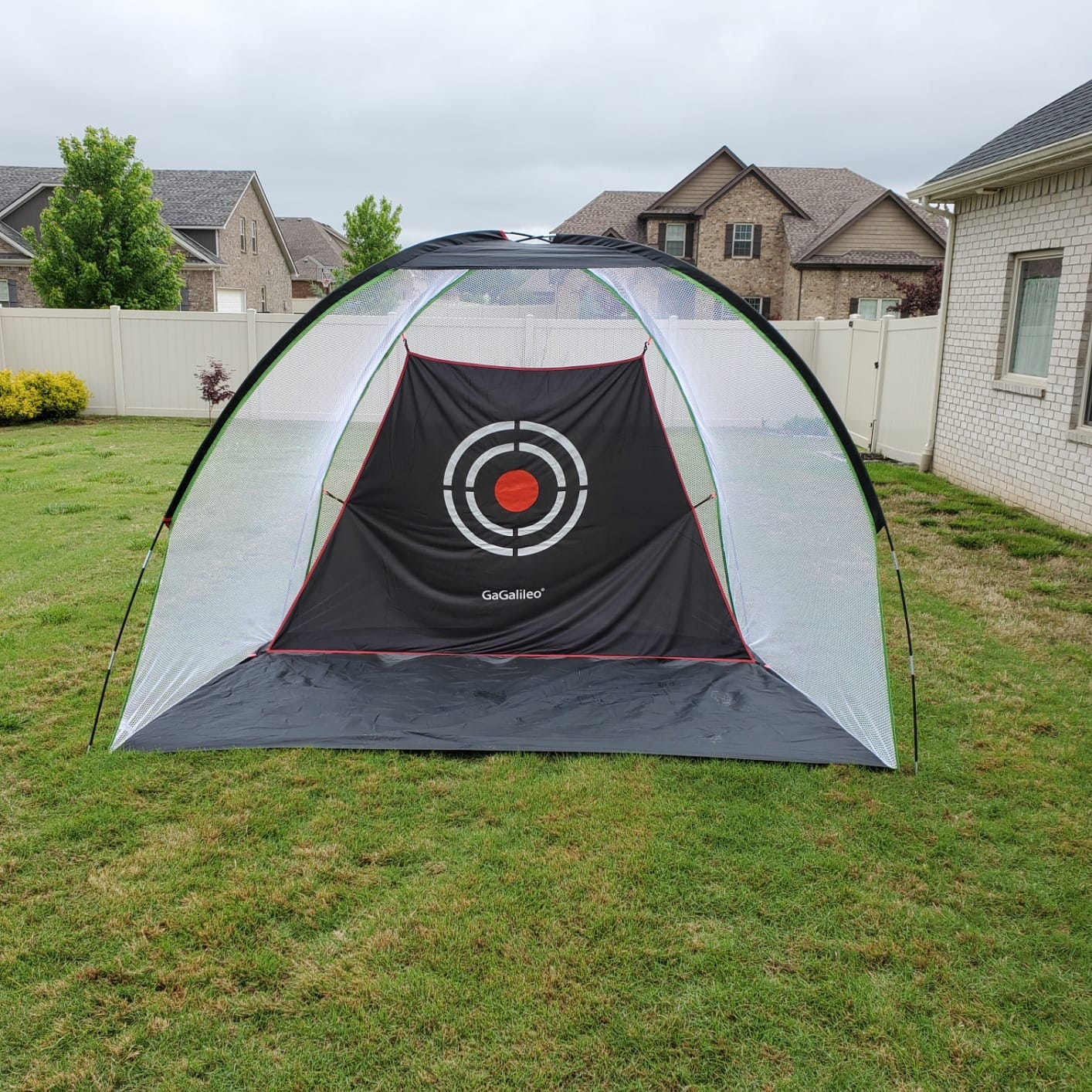 Gagalileo Golf Net for Backyard Driving Real Ball 10x7FT with Velvet Target customer photo 2
