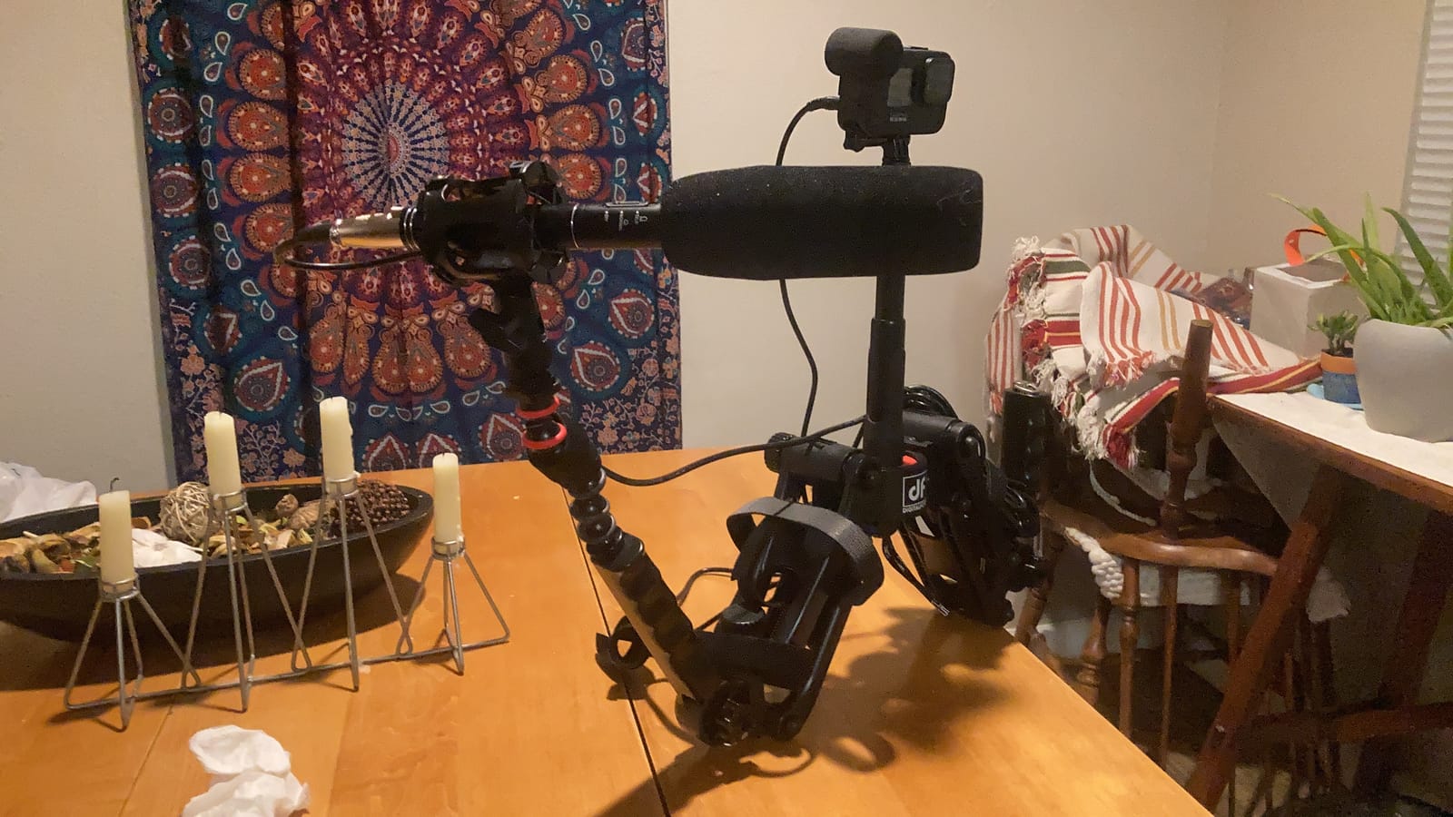 Ruittos Condenser Interview Microphone Photography Shotgun Mic for Video Camcorders DSLR DV Camcorder 11 inches/27cm Camera Microphone with Metal Holder, Anti-Wind Foam Cap XLR Cable customer photo 2