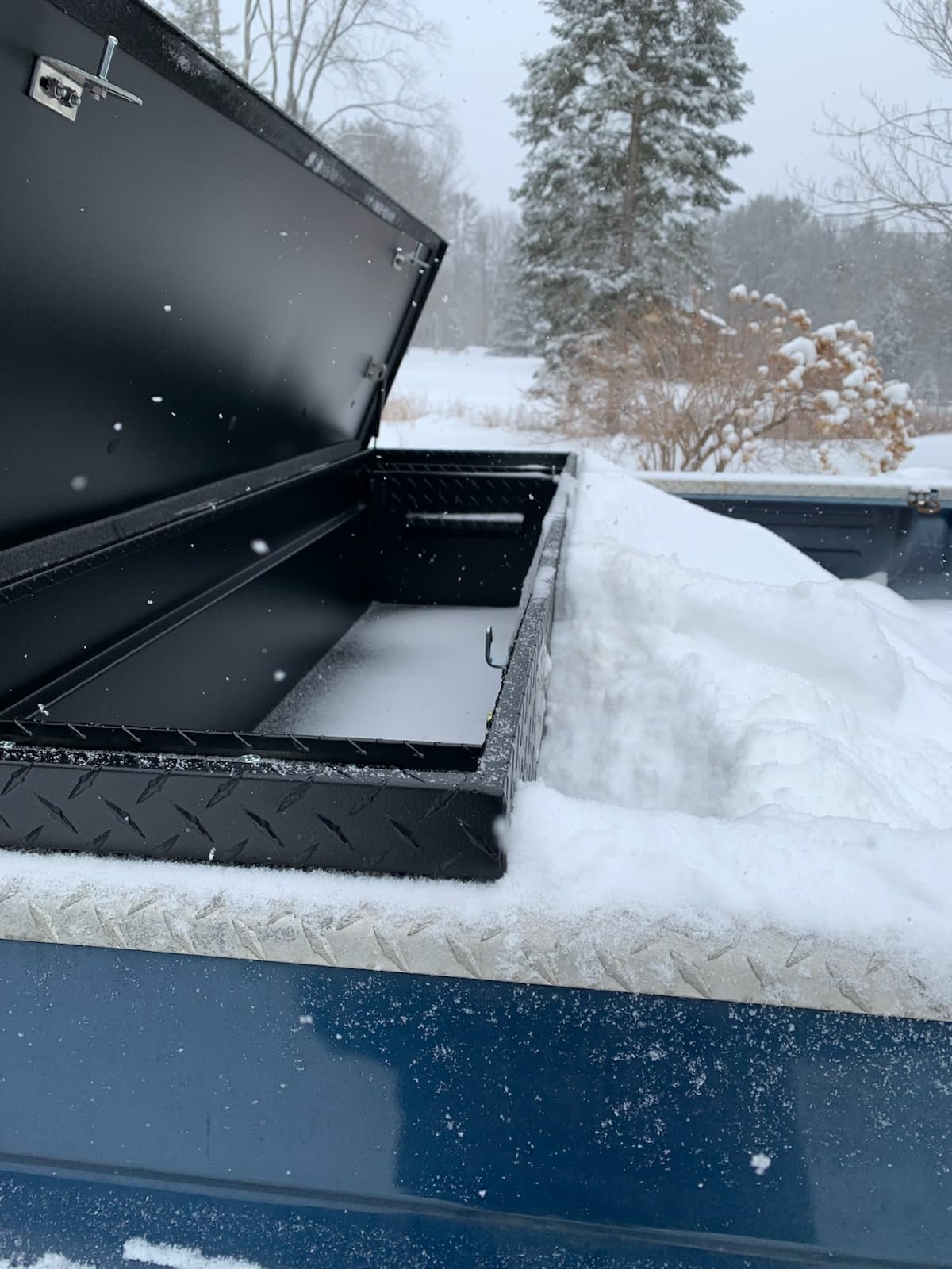 UWS EC10603 72-Inch Matte Black Heavy-Wall Aluminum Truck Tool Box with Low Profile, RigidCore Lid customer photo 1