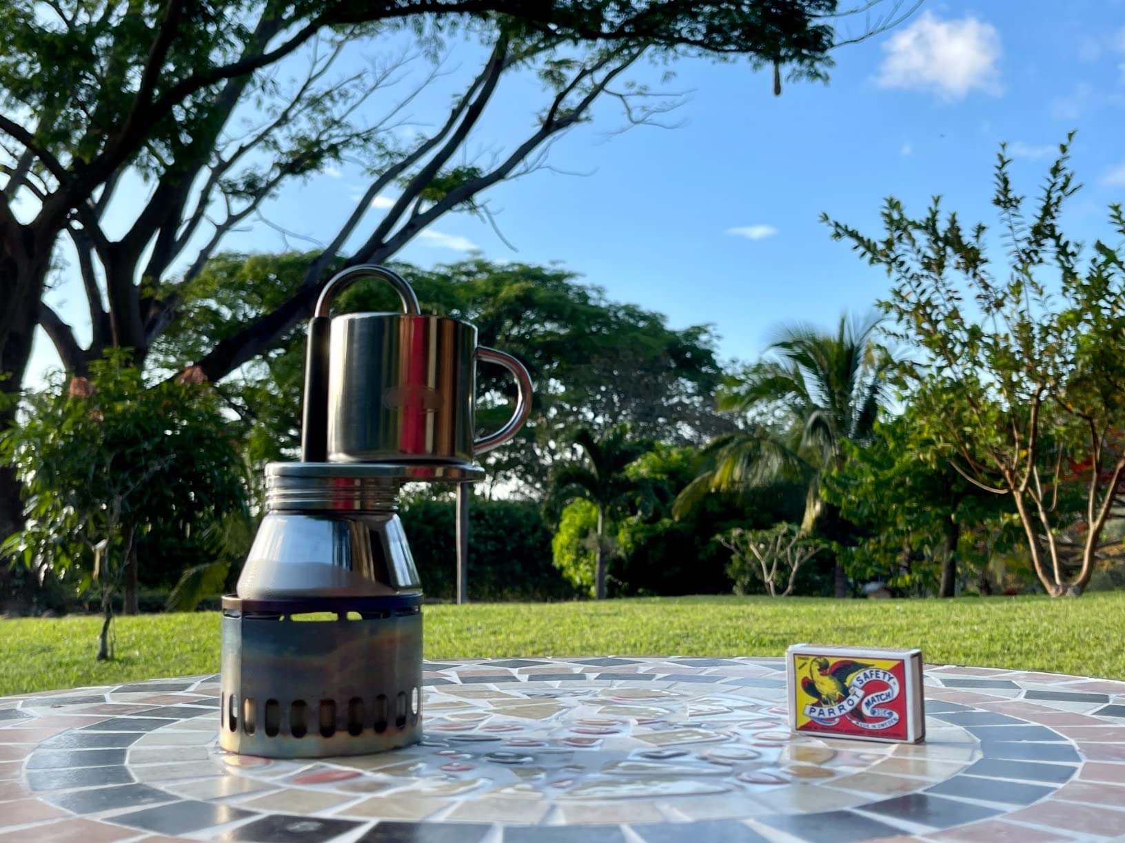 GSI Outdoors, MiniEspresso Set, Superior Backcountry Cookware Since 1985, 1 Cup customer photo 2