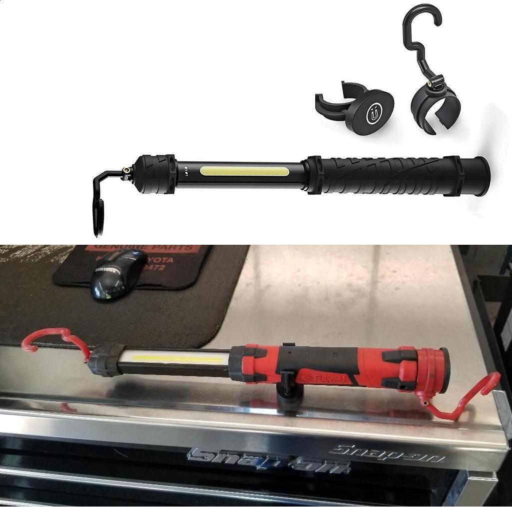 NEIKO 40339A Cordless COB LED Work Light with Rechargeable 4,400-mAh Li-ion Battery, Up to 11.5 Hours of Run Time, and Max Brightness of 1000 Lumens, Black customer photo 2