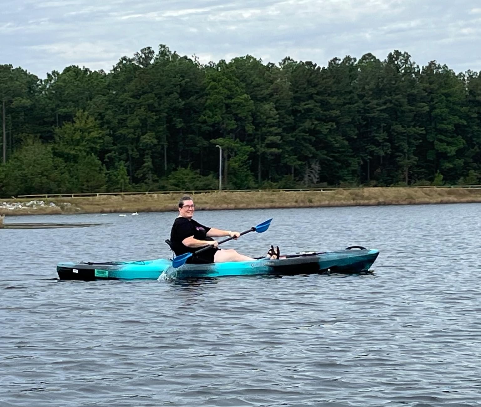 Perception Pescador | Sit on Top Fishing Kayak with Front Storage Well | Large Rear Storage and Dual Rod Holders customer photo 1