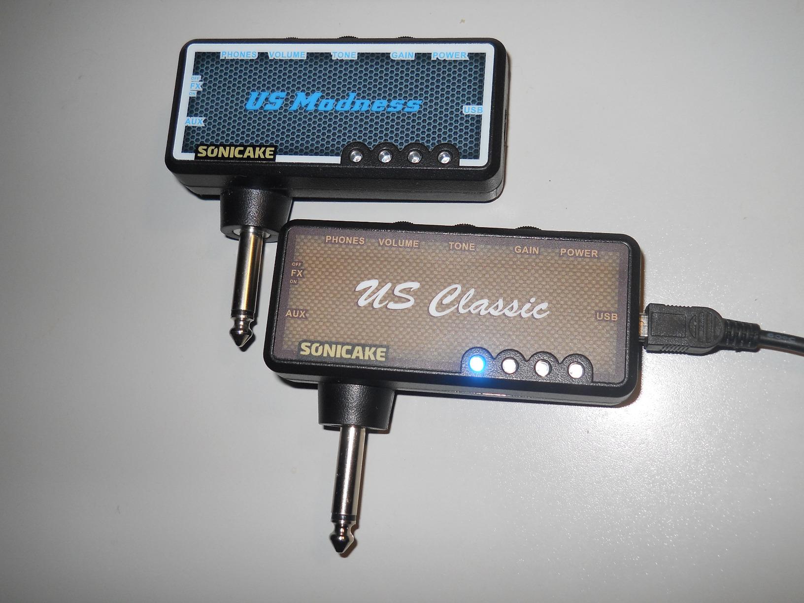 SONICAKE Mini Guitar Headphone Amp with Overdrive Reverb - US Classic customer photo 2