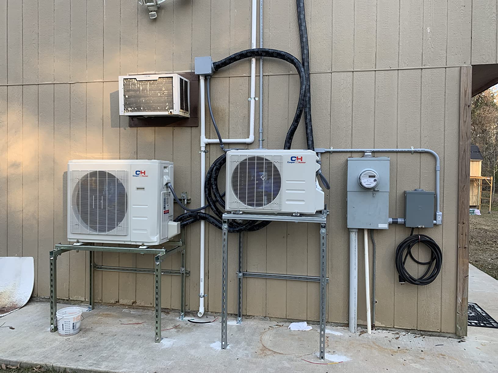 Cooper & Hunter 24,000 BTU 230V Wall Mount Mini Split Heat Pump, 23.5 SEER2 customer photo 2