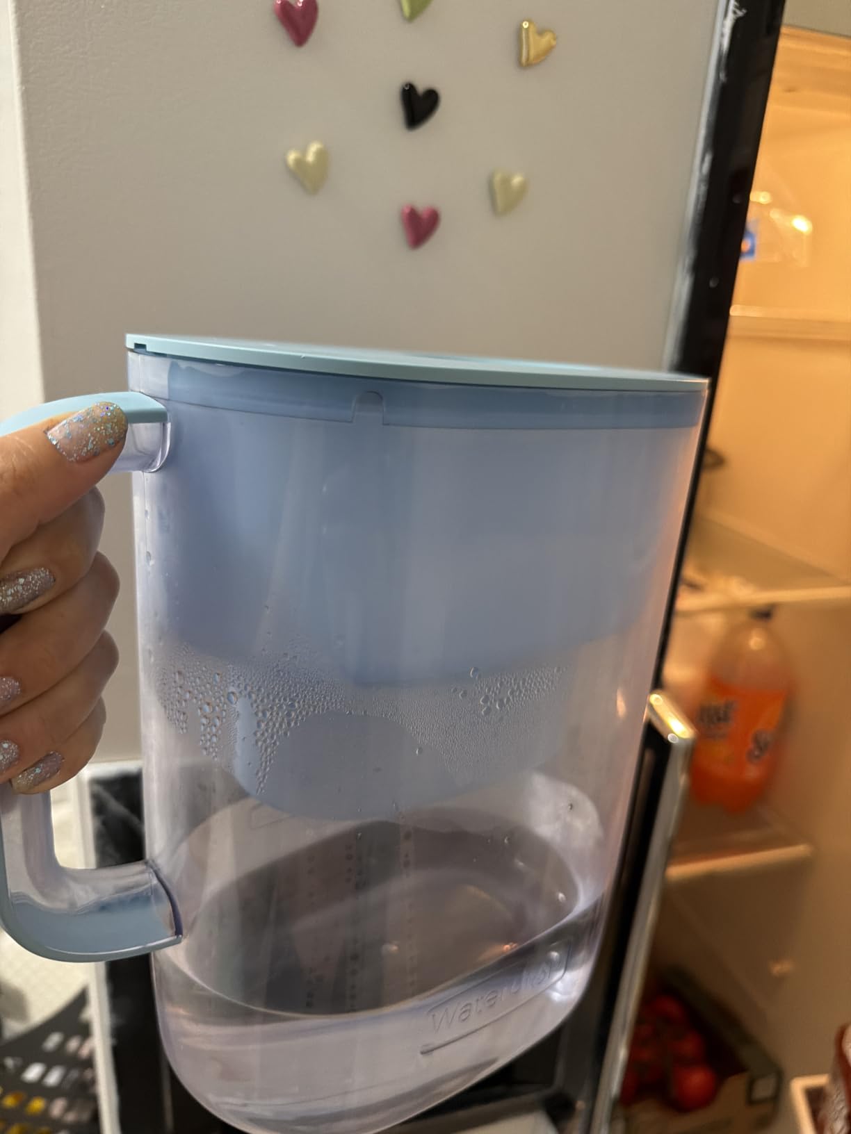 Waterdrop PT-07B Water Filter Pitcher, 10-Cup, NSF Certified, Blue customer photo 2