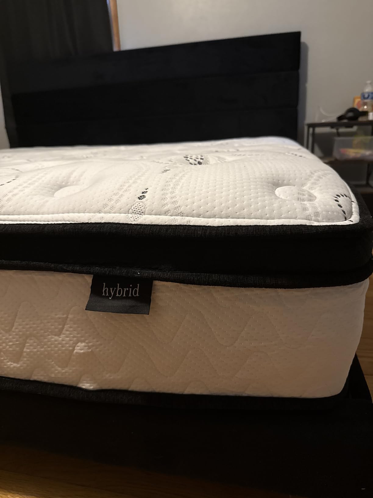 Signature Design by Ashley 12 Inch Hybrid King Mattress in a Box | Medium Firm comfort with CertiPUR-US certified gel memory foam, Pocketed coils for low motion transfer, Chime Series customer photo 1