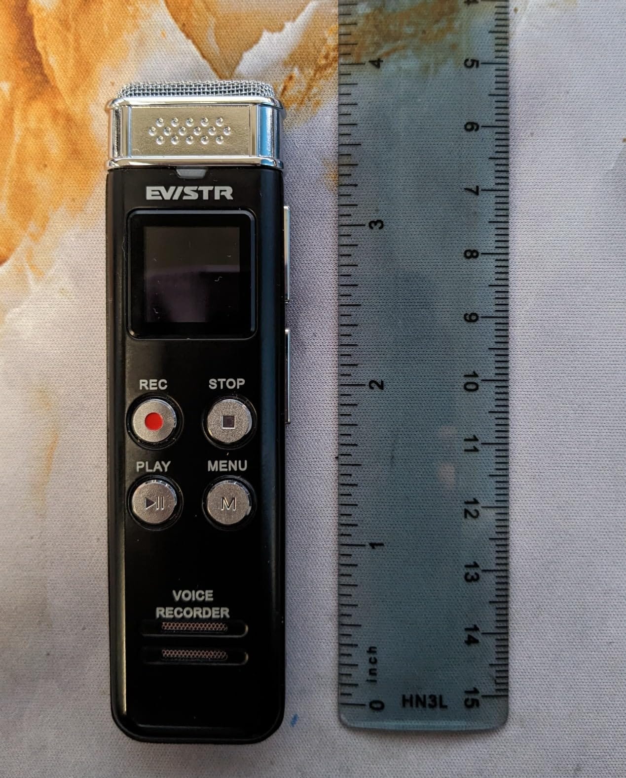 64GB Digital Voice Recorder with Playback: Voice Activated Recorders for Lectures Meetings Interviews - EVISTR Dictaphone Recording Device Tape Recorder Portable Mini, Audio Recorder with USB, MP3 customer photo 1