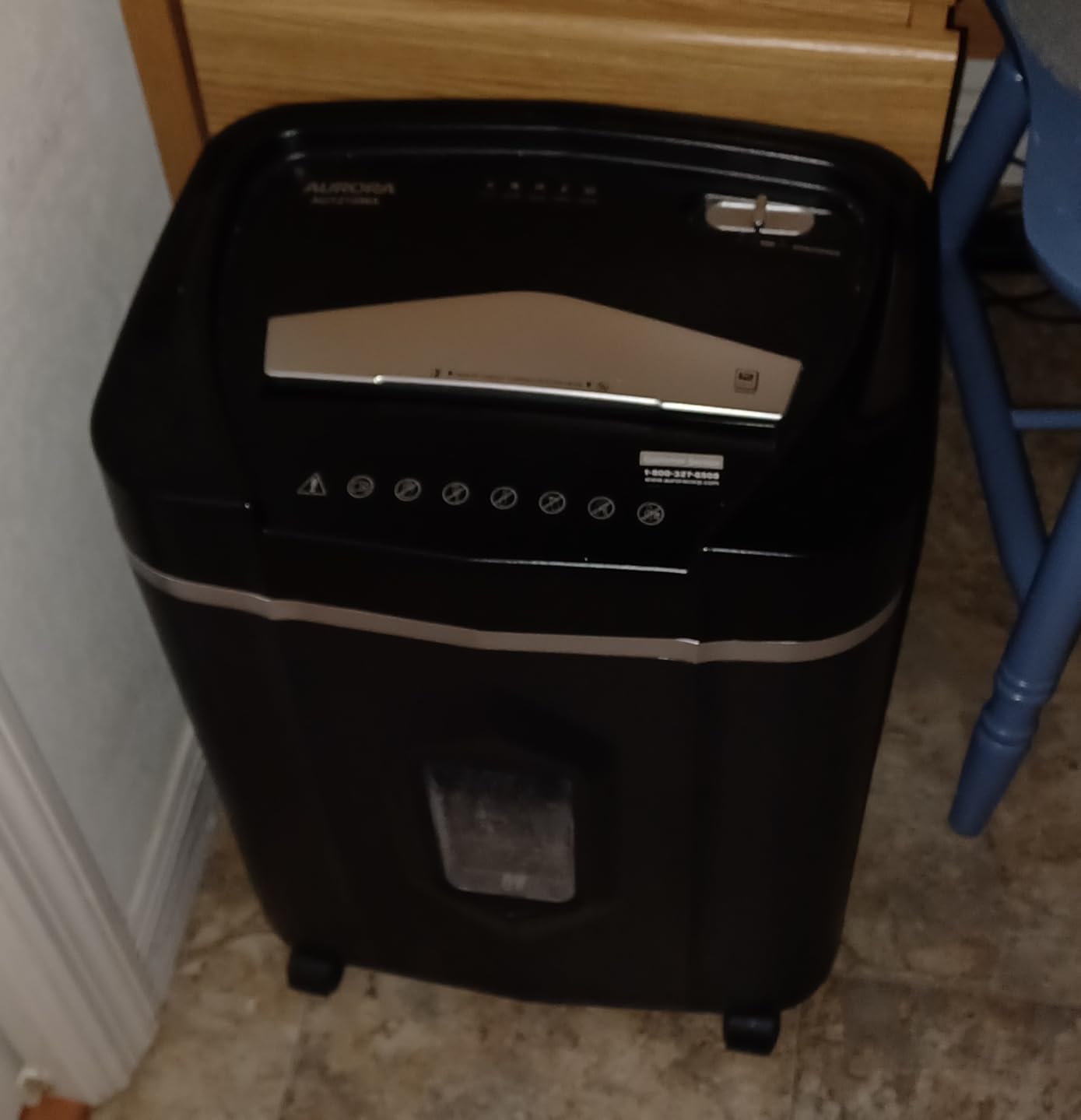 Aurora AU1210MA Professional Grade High Security 12-Sheet Micro-Cut Paper/CD and Credit Card/ 60 Minutes Continuous Run Time Shredder customer photo 1