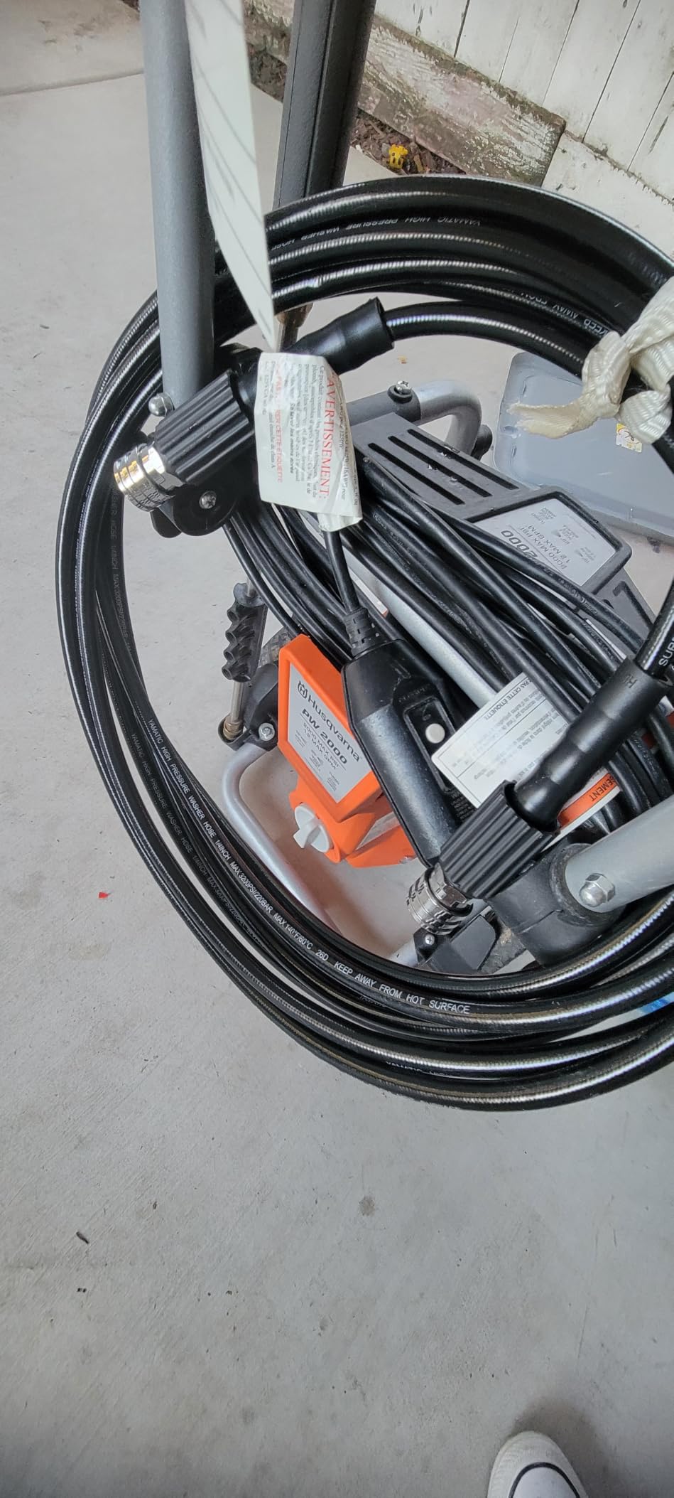 YAMATIC Pressure Washer Hose 25 FT 1/4