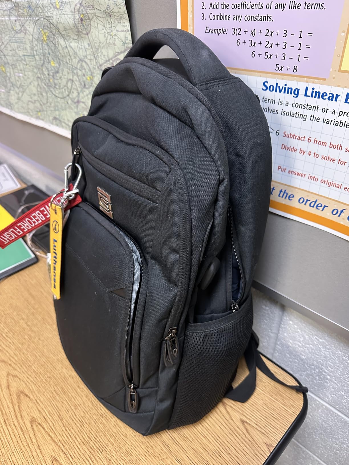 Volher Laptop Backpack,Business Travel Anti Theft Slim College Backpack customer photo 2