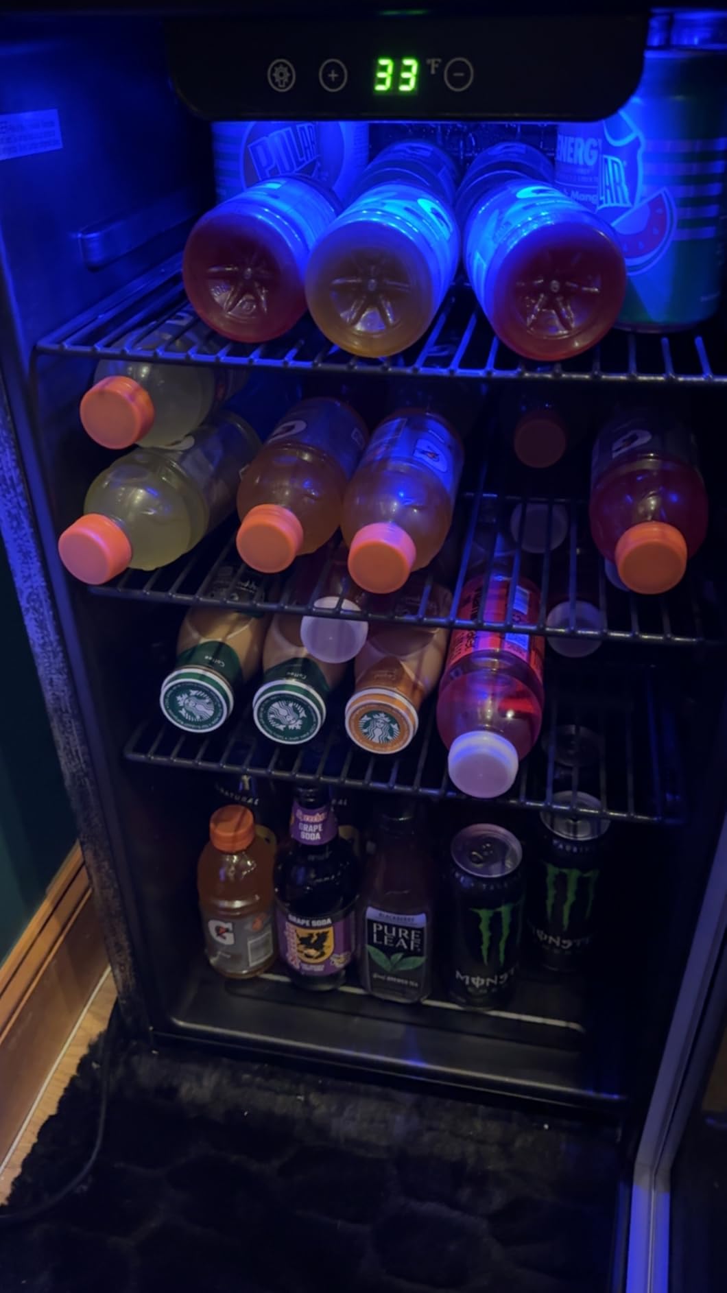Antarctic Star Wine Cooler Cabinet Beverage Refrigerator 3.2cu.ft Black customer photo 1