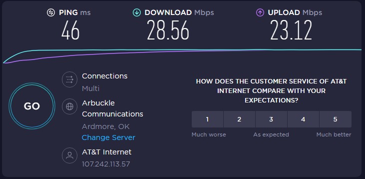 NETGEAR Nighthawk M1 4G LTE WiFi Mobile Hotspot (MR1100-100NAS) – Up to 1Gbps Speed, Works Best with AT&T and T-Mobile, Connects Up to 20 Devices, Secure Wireless Network Anywhere customer photo 1