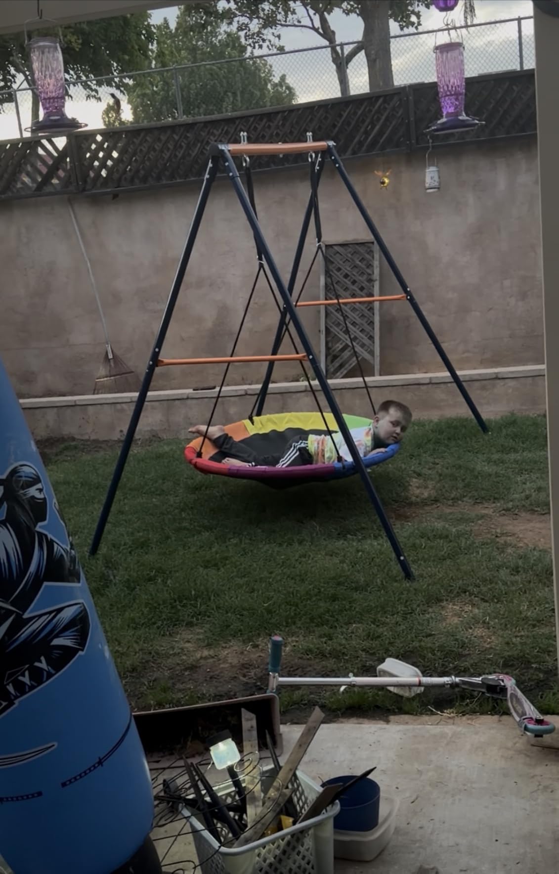 ZENY Swing Stand Frame, Heavy Duty A Frame Swing Set customer photo 2