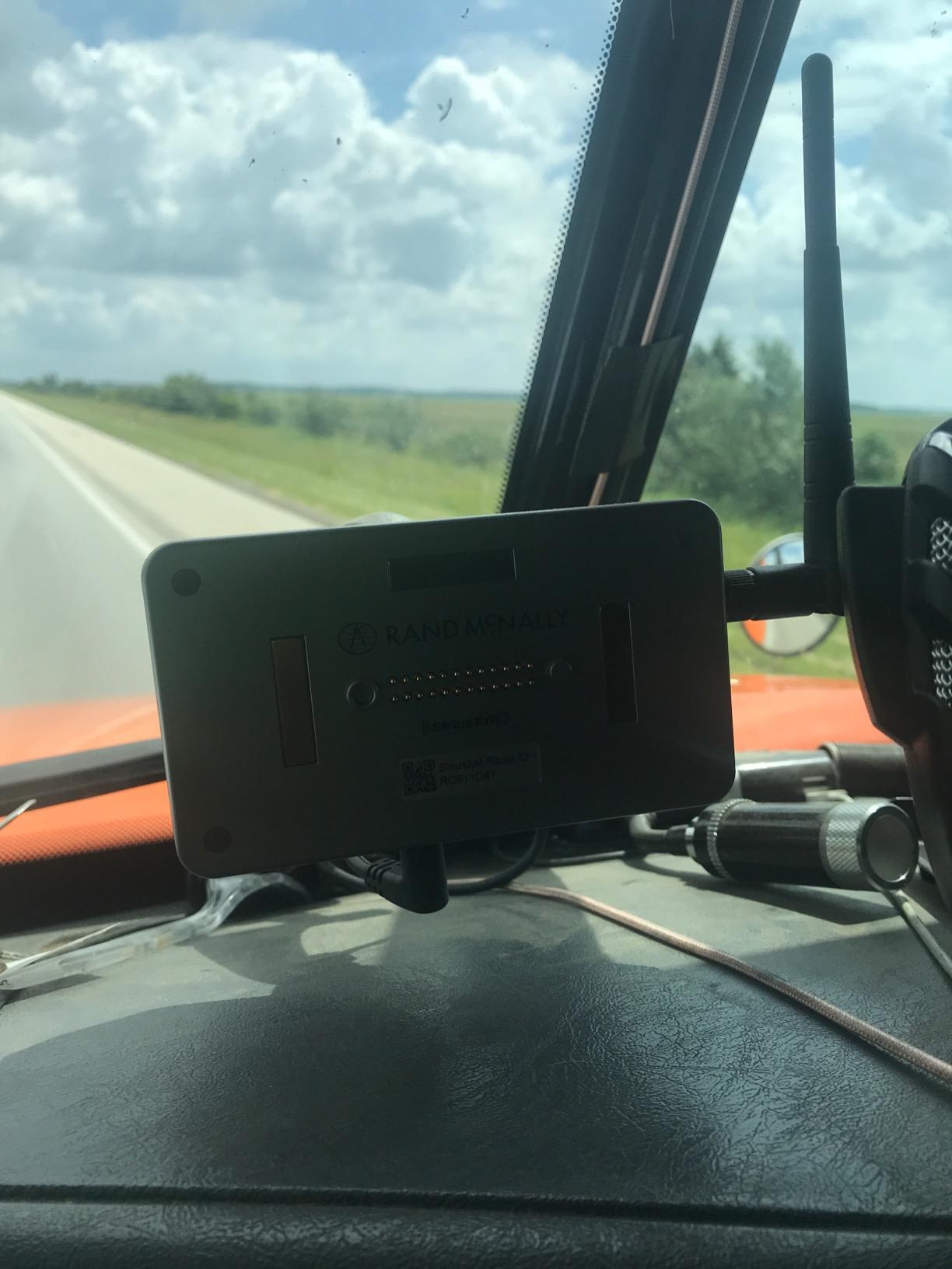 Rand McNally OverDryve 8 Pro 8in Truck GPS Tablet with Dash Cam and Bluetooth (Renewed) customer photo 2