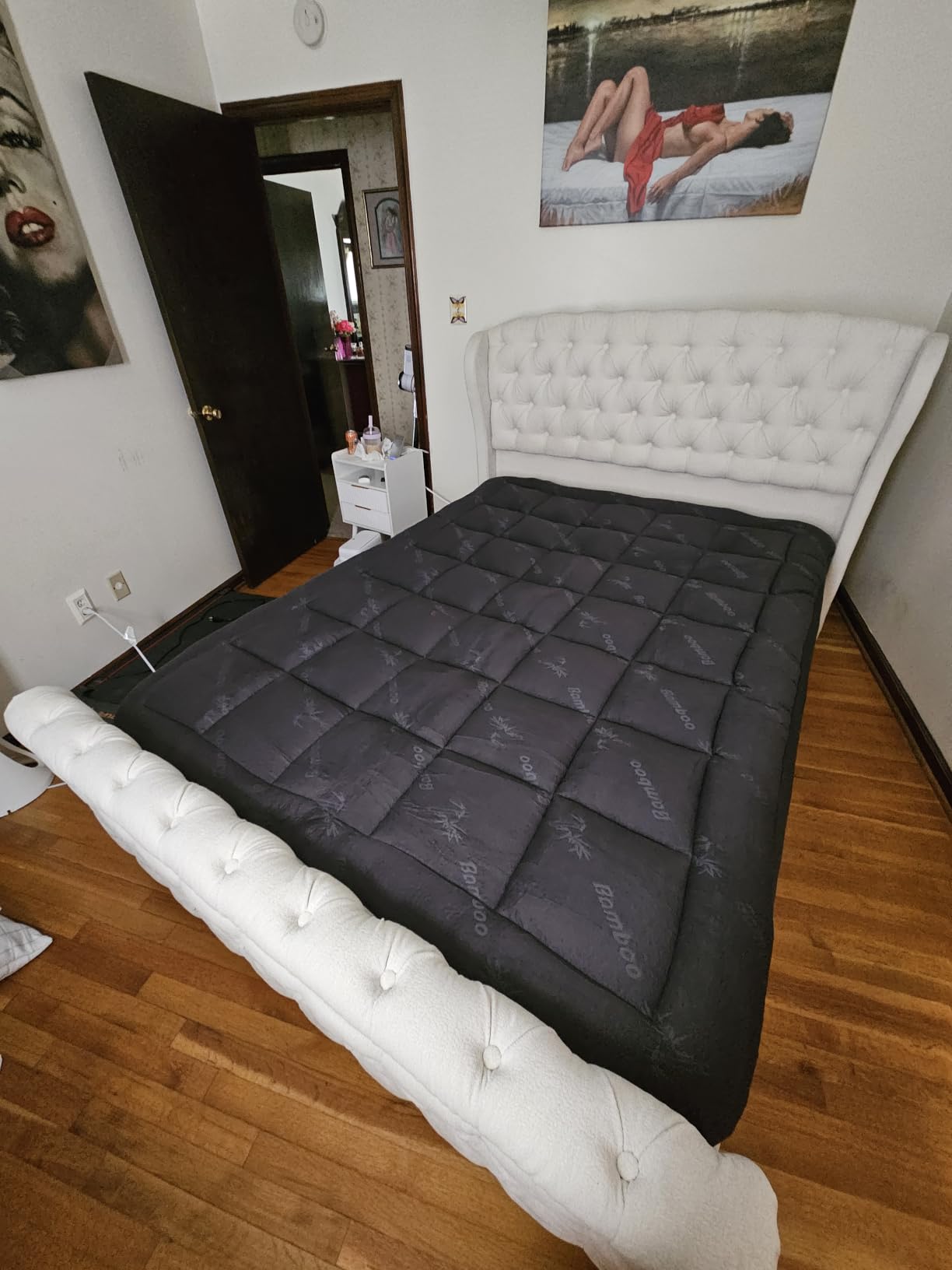 Niagara Sleep Solution Ultra Soft & Cooling Mattress Topper - Full Size | Rayon Derived from Bamboo, Pillow Top Mattress Pad, 20