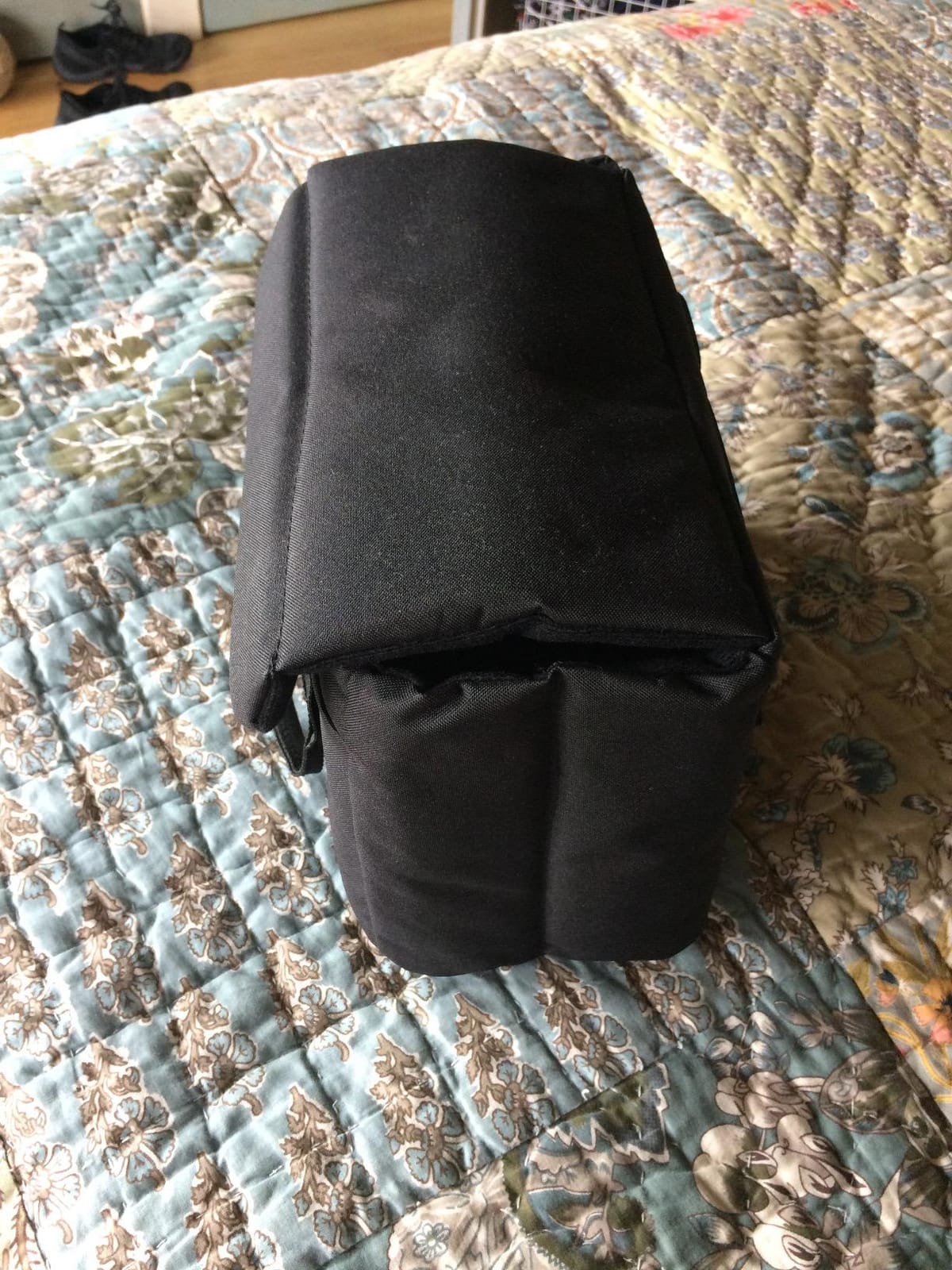 Camera Inserts Protective Bag Padded Insert Camer Cube Water Resistant DSLR SLR Case Foldable Liner for Sony,Canon,Nikon,Olympus Camera Lens Accessories Grey customer photo 1