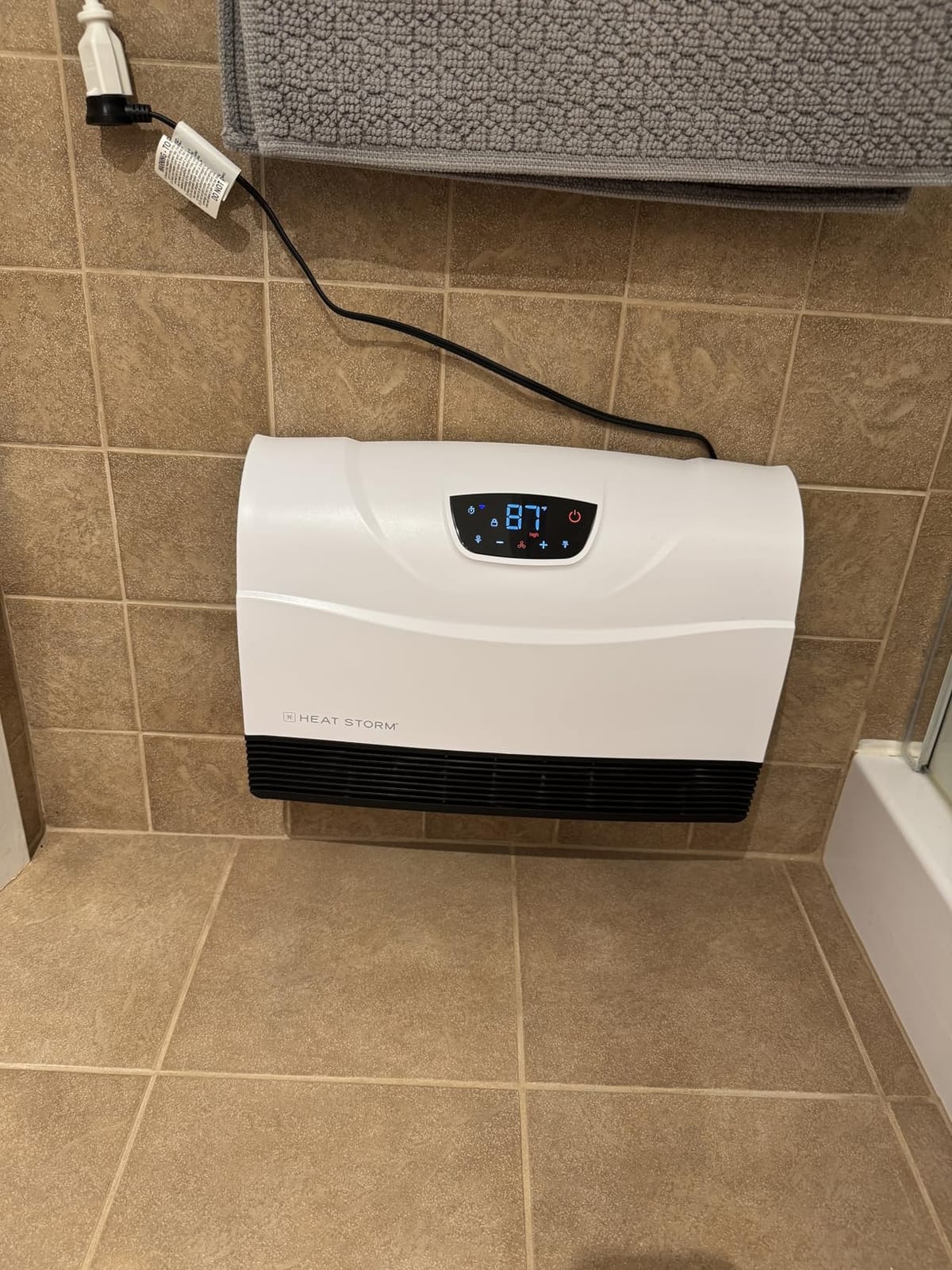 Heat Storm HS-1500-PHX-WIFI Infrared Heater, Wifi Wall Mounted customer photo 2
