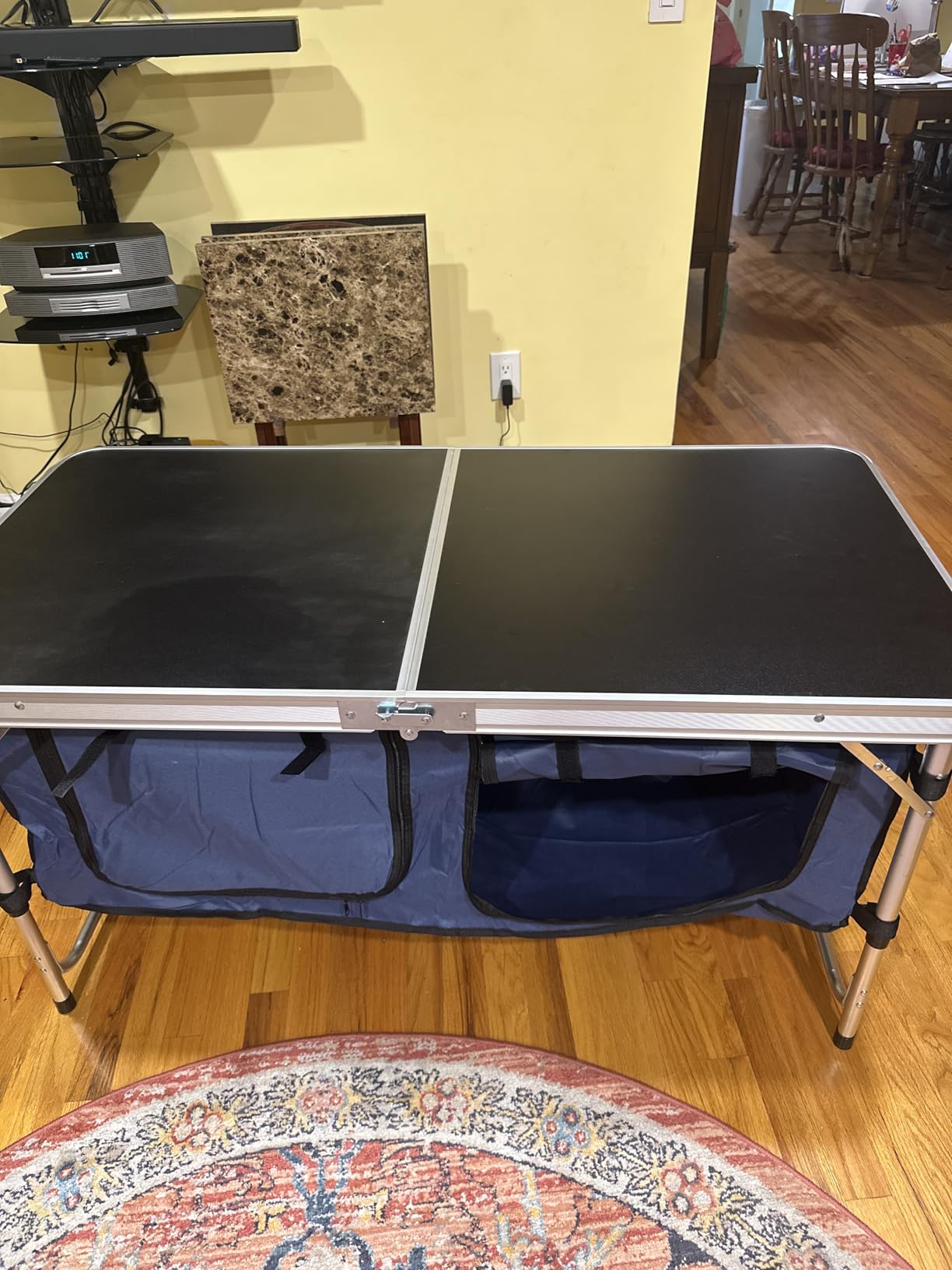 Camp Field Camping Folding Aluminum Table with Adjustable Legs for Outdoor Travel Beach, Backyards, BBQ, Party and Picnic Foldable Table customer photo 2