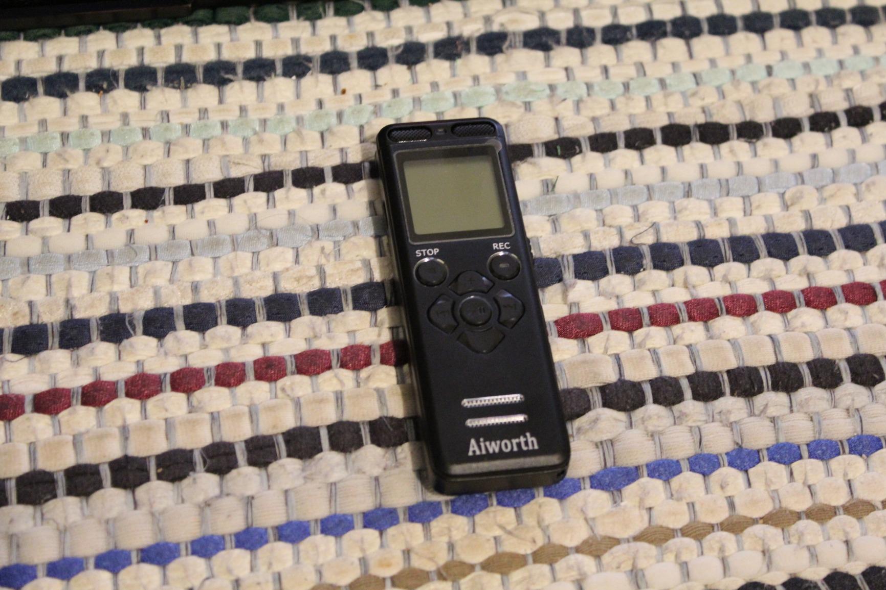 136GB Digital Voice Recorder Voice Activated Recorder for Lectures Meetings - aiworth 9860 Hours Sound Audio Recorder Dictaphone Recording Device with Playback,MP3 Player,Password,Variable Speed. customer photo 1