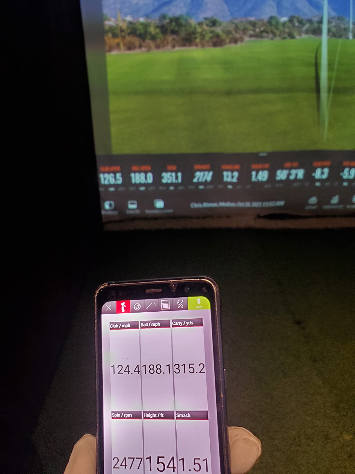 FlightScope Mevo - Portable Personal Launch Monitor for Golf customer photo 2