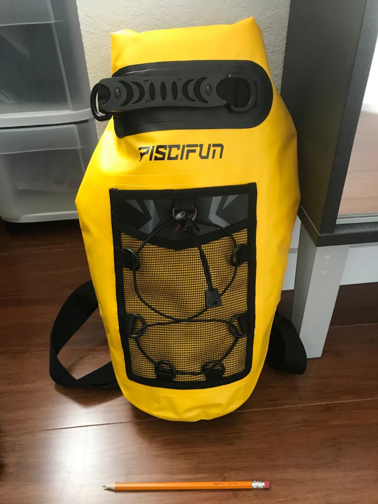 Piscifun Dry Bag, Waterproof Floating Backpack 10L/20L/30L/40L customer photo 1