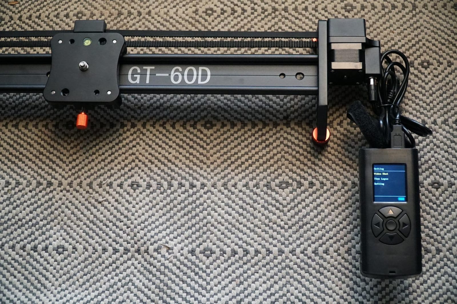 GVM Camera Slider, 27” Aluminum Alloy Motorized Slider with Time-Lapse, Video Shooting and Round Trip Shooting, Track Dolly Rail for Most DSLR Cameras for Interview Photography customer photo 1