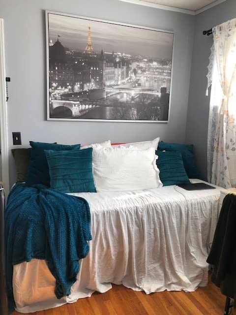 Lush Decor Ruffle Skirt Bedspread Set - 3-Piece Luxurious Farmhouse Bedding - Elegant Ruffle Detail - Timeless Style - Soft Lightweight Sheets - Queen, Neutral customer photo 1
