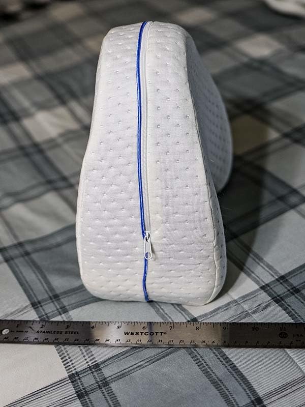 Contour Legacy Leg & Knee Foam Support Pillow for Side Sleepers Soothing Relief for Back, Hips, Knees, Joints, Nerves & Muscles customer photo 1