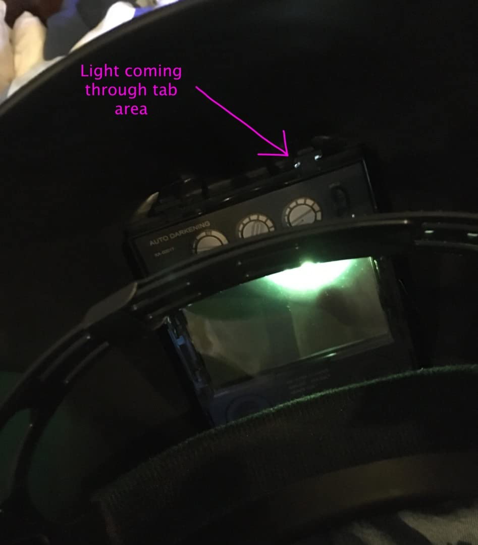 Hobart 770890 Auto-Darkening Welding Helmet, Large, Black customer photo 1