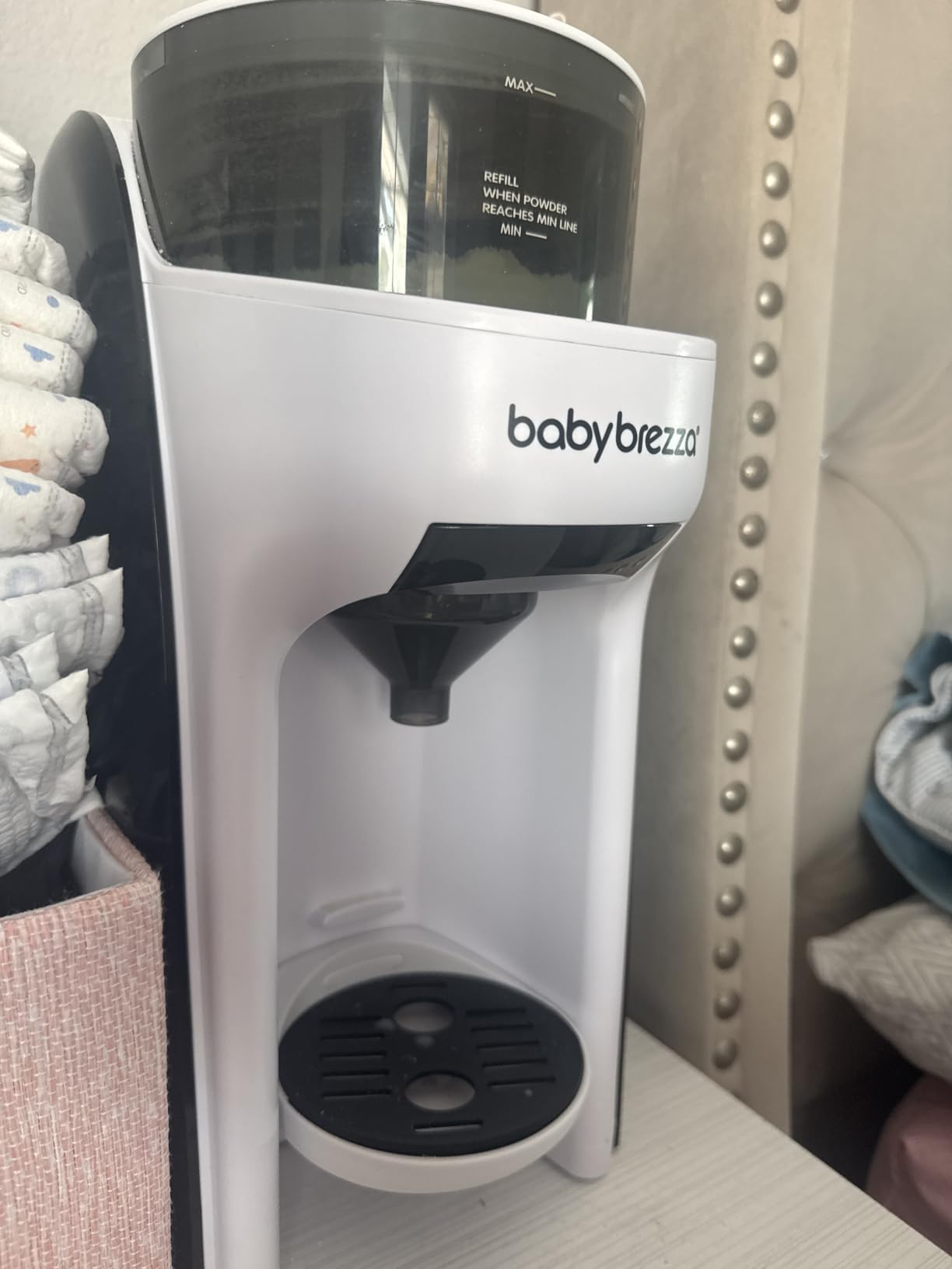Baby Brezza Formula Pro Advanced Formula Dispenser + Bottle Maker Machine customer photo 1