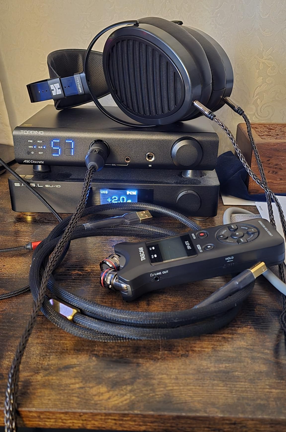 Tascam DR-07X Stereo Handheld Digital Audio Portable Recorder and USB Audio Interface, Pro Field, AV, Music, Dictation Recorder | Portable Recorder and USB Audio Interface, Pro Field, AV, Music, Dictation customer photo 2