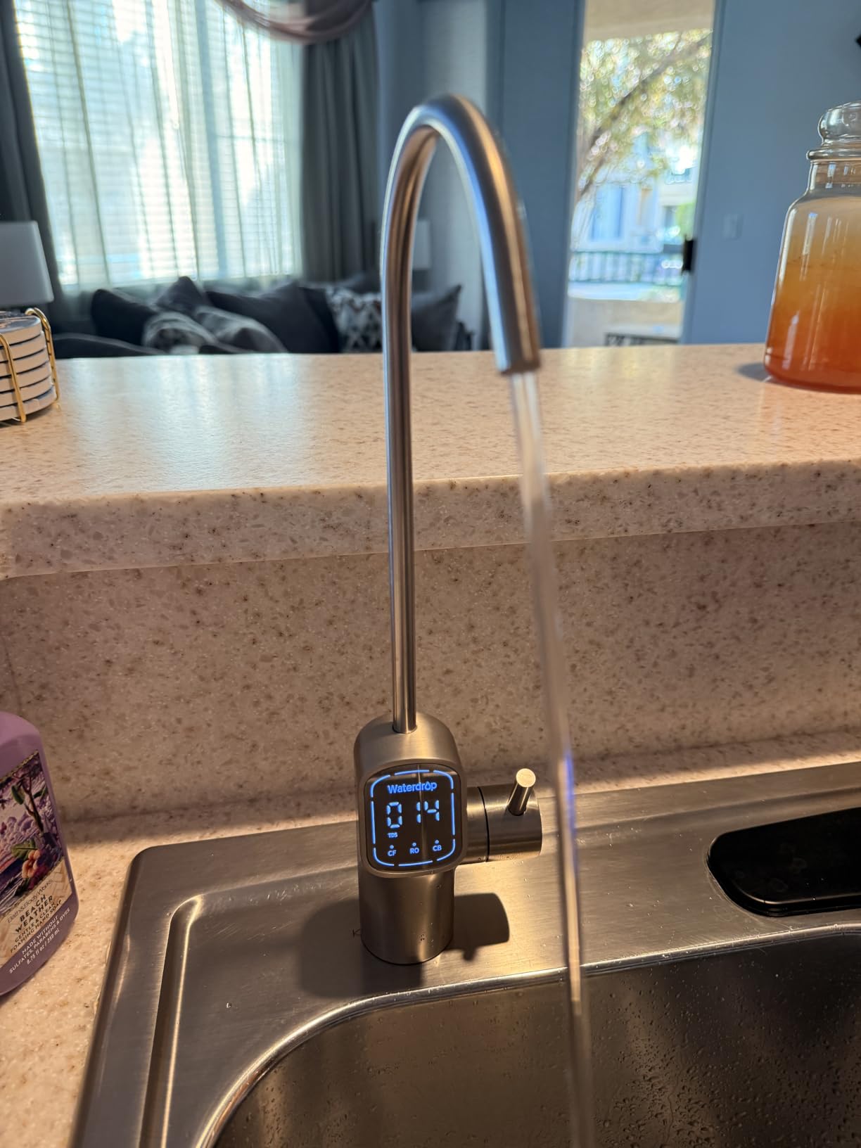 Waterdrop G3P600 Reverse Osmosis System, 600 GPD Tankless RO Water Filter customer photo 1