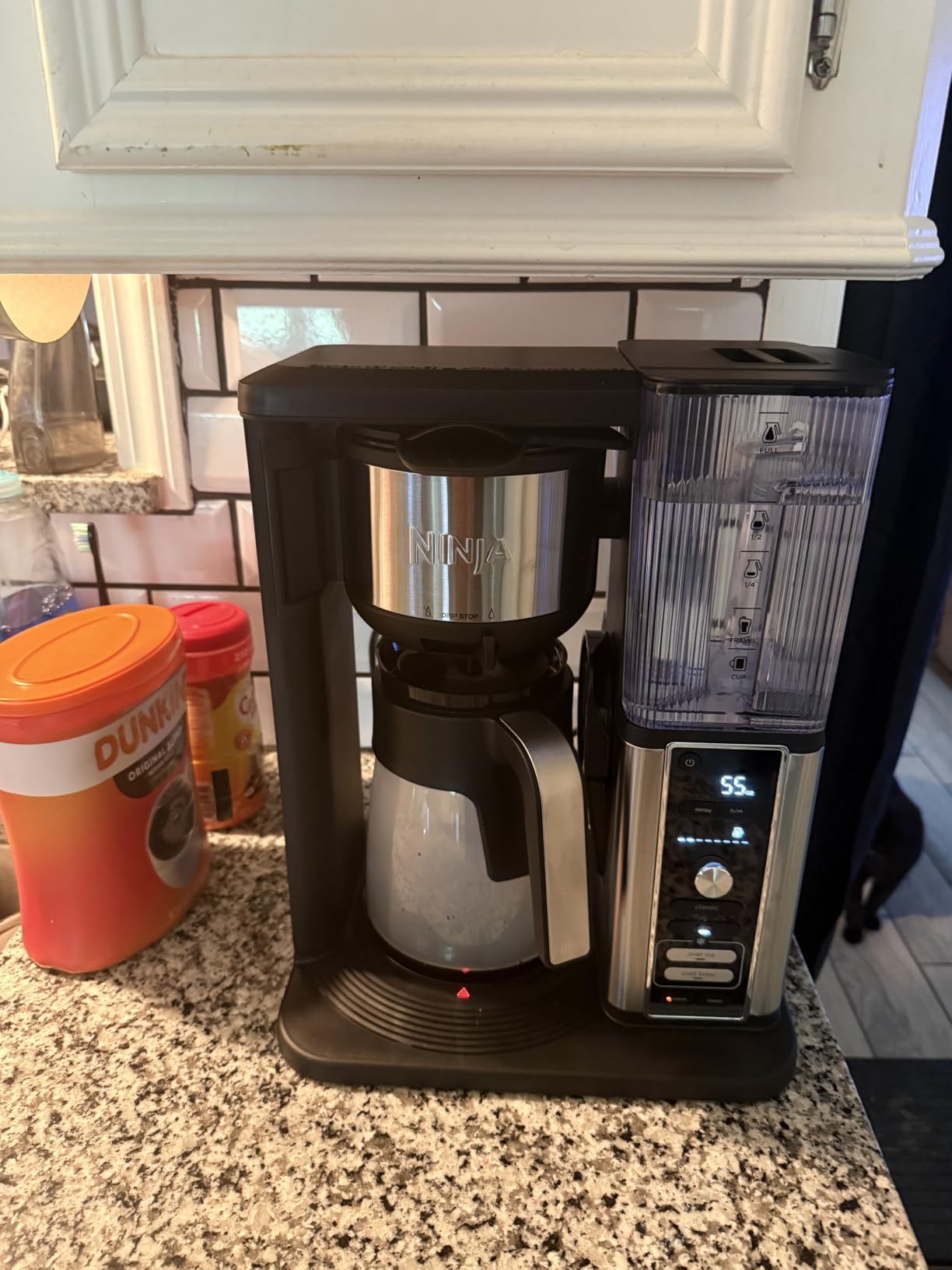 Ninja Coffee Maker, 10-Cup Carafe, Fold-Away Frother, Black, CM401 customer photo 1