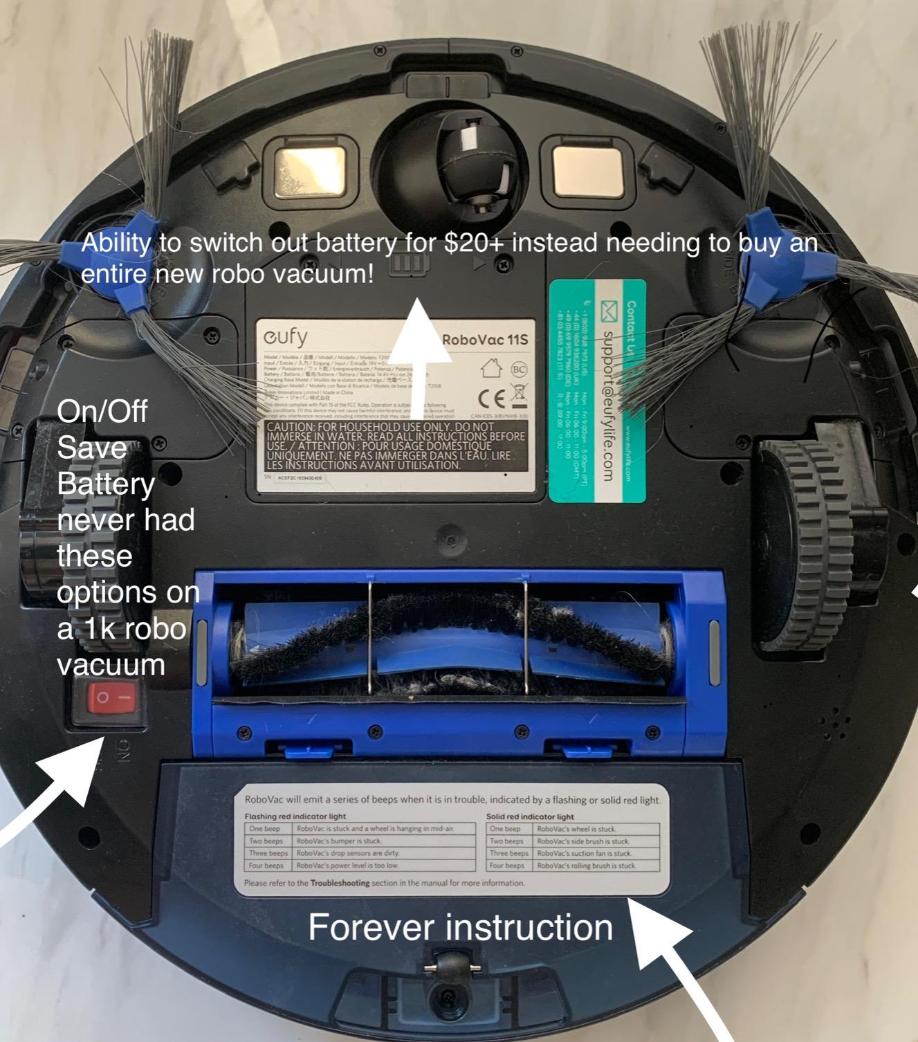 eufy 11S MAX Robot Vacuum Cleaner, Super Thin, Quiet customer photo 2