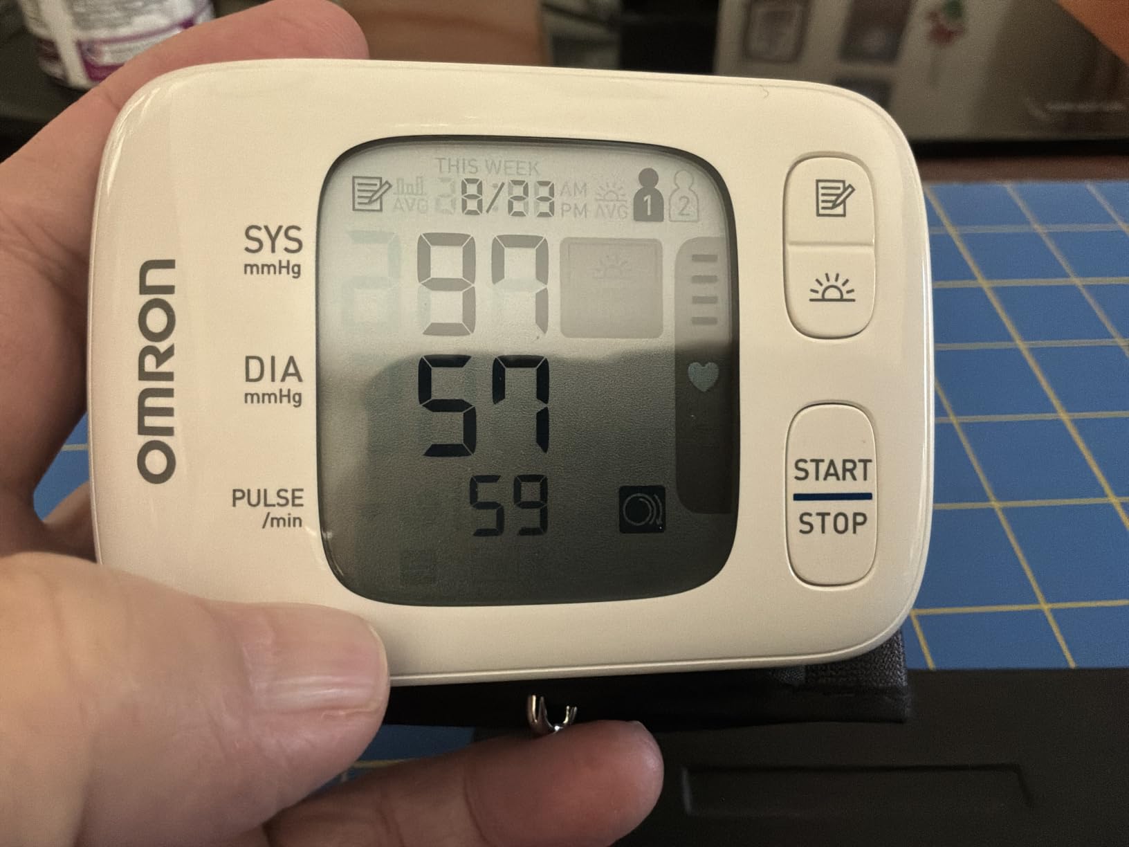 OMRON Gold Wireless Wrist Blood Pressure Monitor for Home Use customer photo 2