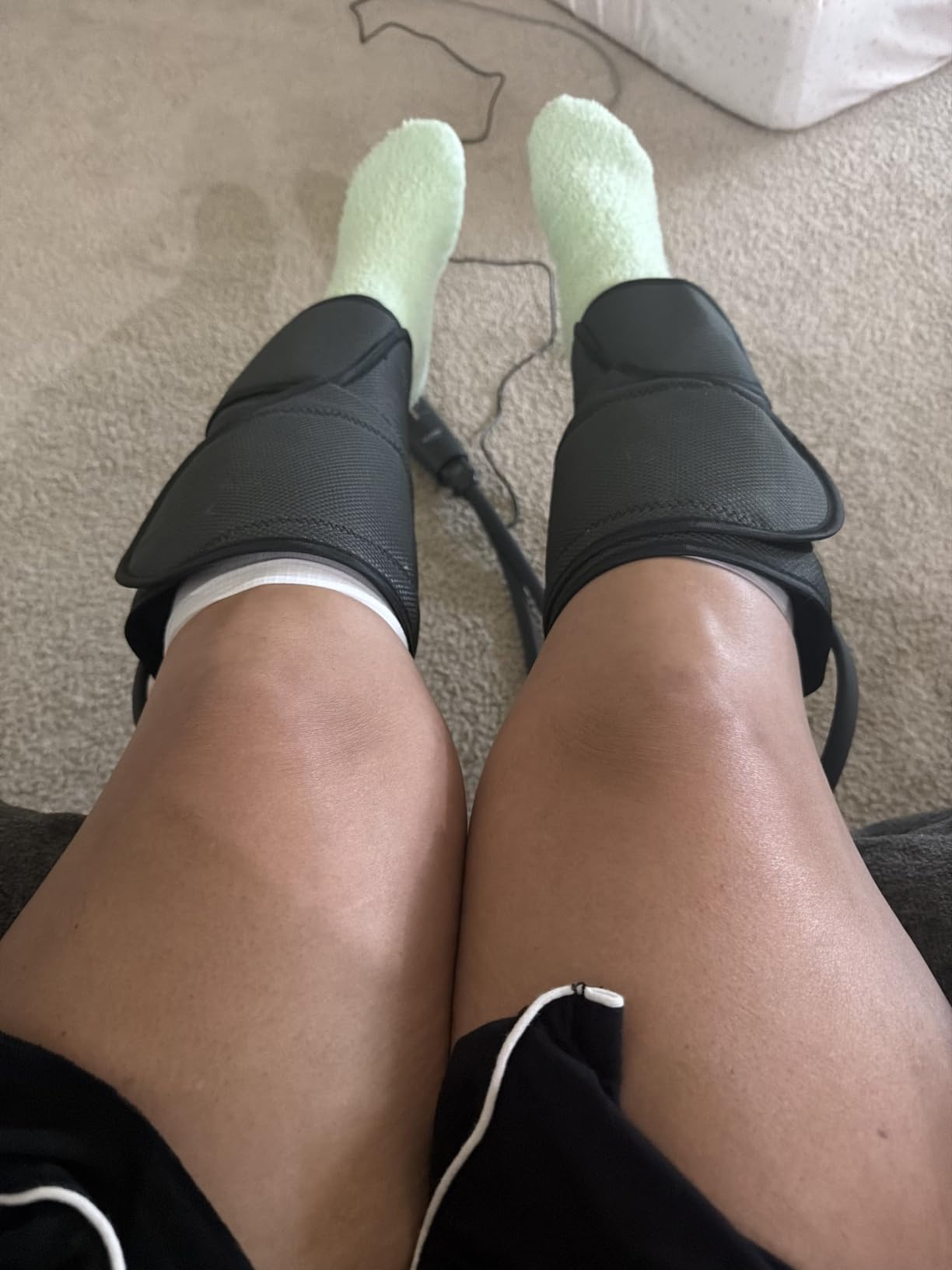 FIT KING Air Compression Leg Massager with Heat for Circulation customer photo 1
