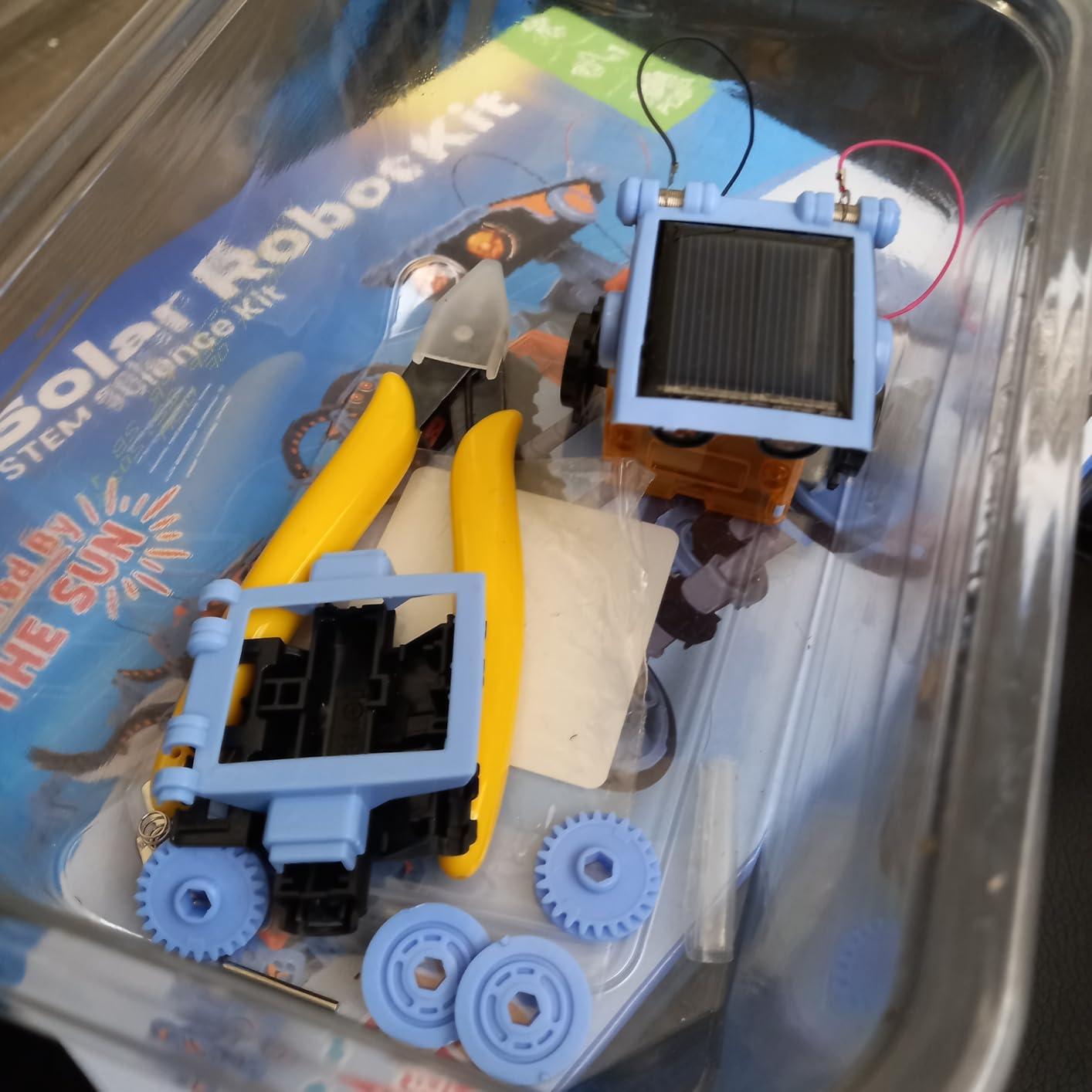 Sillbird 12-in-1 Solar Robot Building Kit STEM Gift for Boys Ages 8-13 customer photo 2