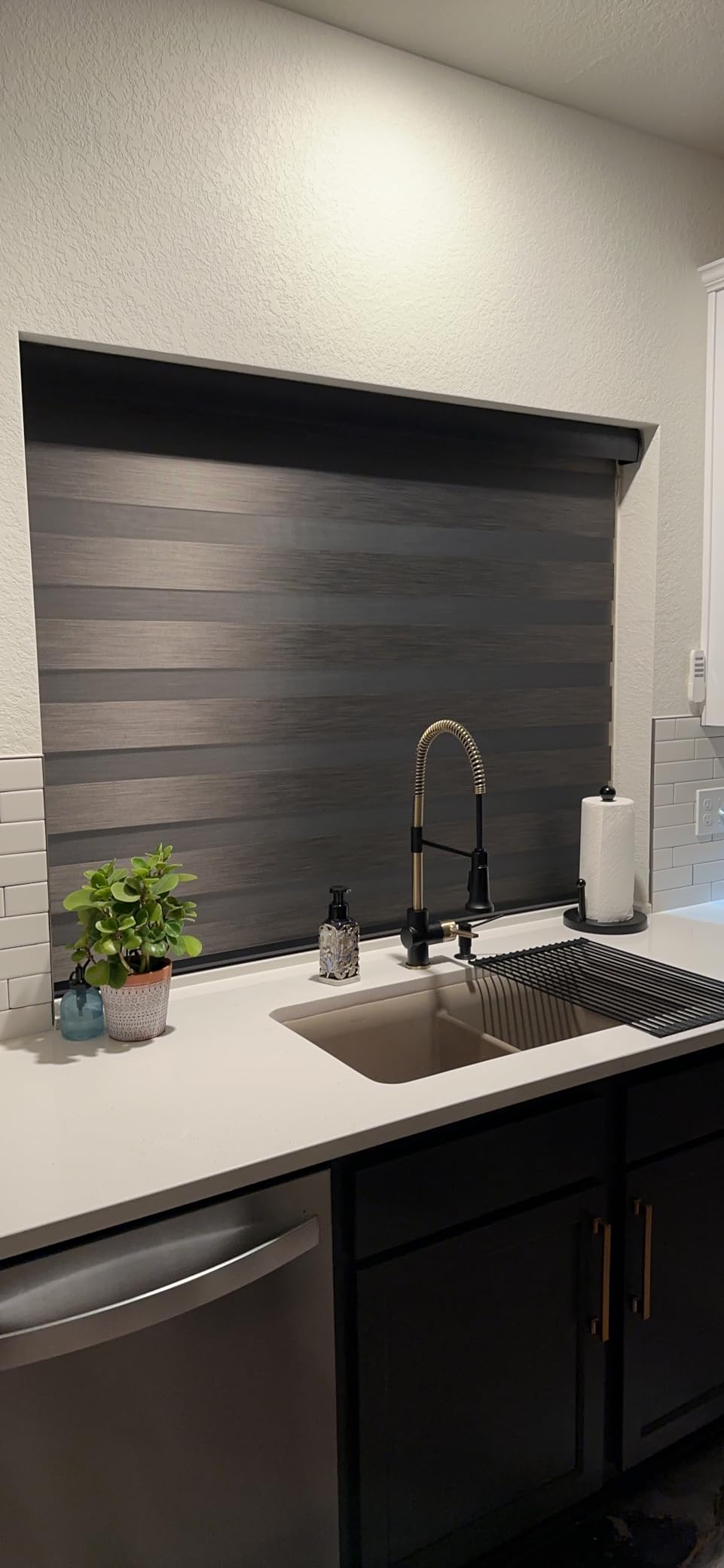 Yoolax Motorized Zebra Blinds with Remote, Room Darkening Smart Blinds customer photo 1