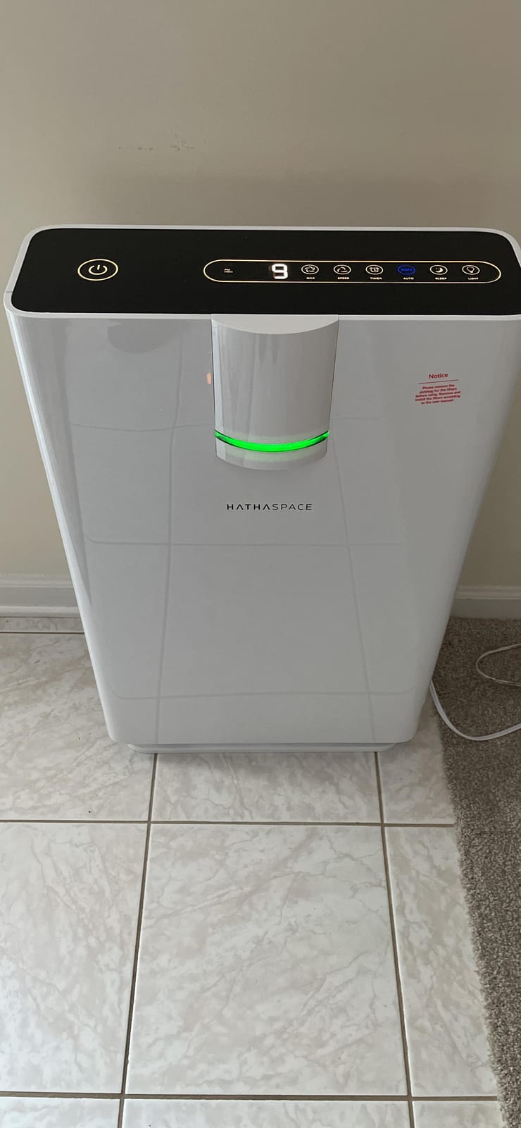 HATHASPACE HSP002 True HEPA Air Purifier customer photo 2