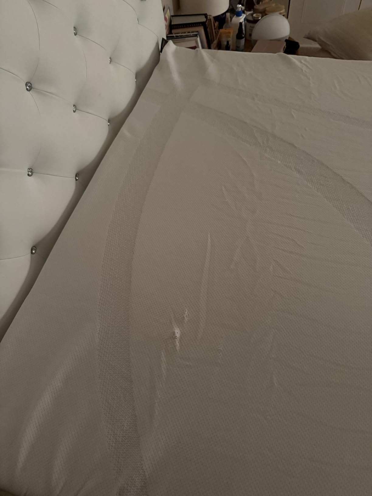 Tempur-Pedic TEMPUR-Adapt + Cooling 3-Inch Queen Mattress Topper Medium Luxury Premium Foam, Washable Cover, Medium Cooling Topper, White customer photo 1
