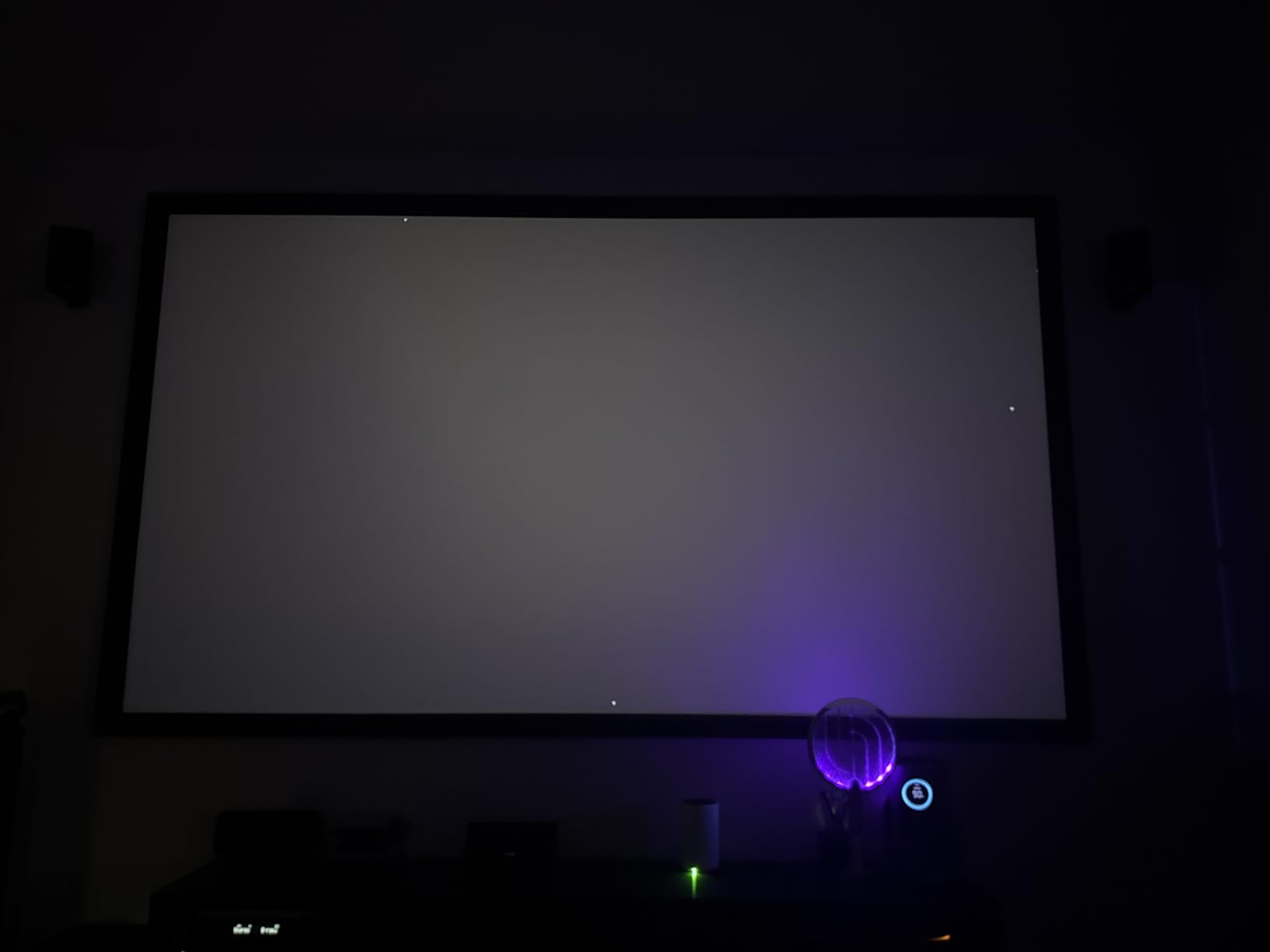 LG CineBeam UHD 4K Projector HU70LA - DLP Home Theater Smart Projector with Alexa Built-In, White customer photo 1