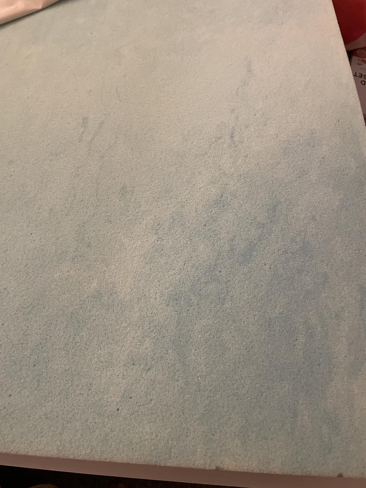 Sure2Sleep Gel Swirl Memory Foam Mattress Topper - 3 Inch, Pressure Relieving, Cooling Comfort - Made in the USA & CertiPUR-US Certified - Softens Firm Beds and Extends Mattress Life - Queen Size customer photo 2